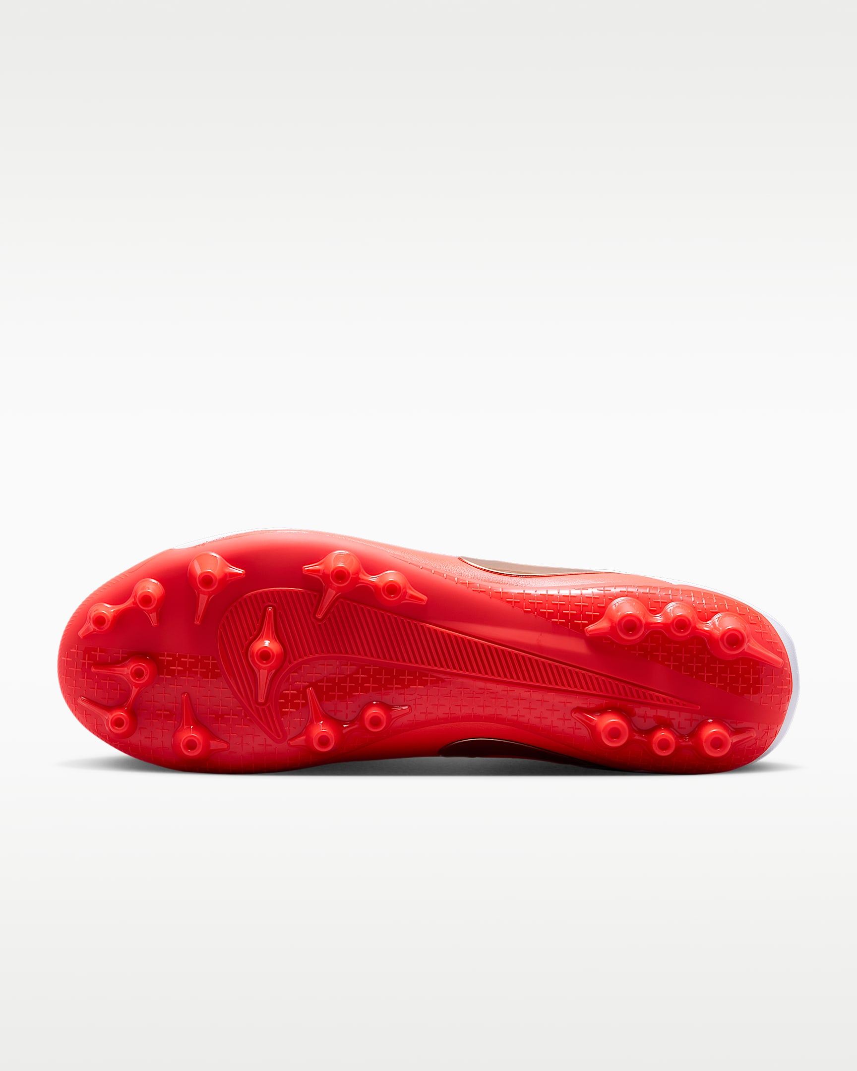 Nike Tiempo Maestro Academy Artificial-Grass Low-Top Football Boots - White/Bright Crimson/Blur