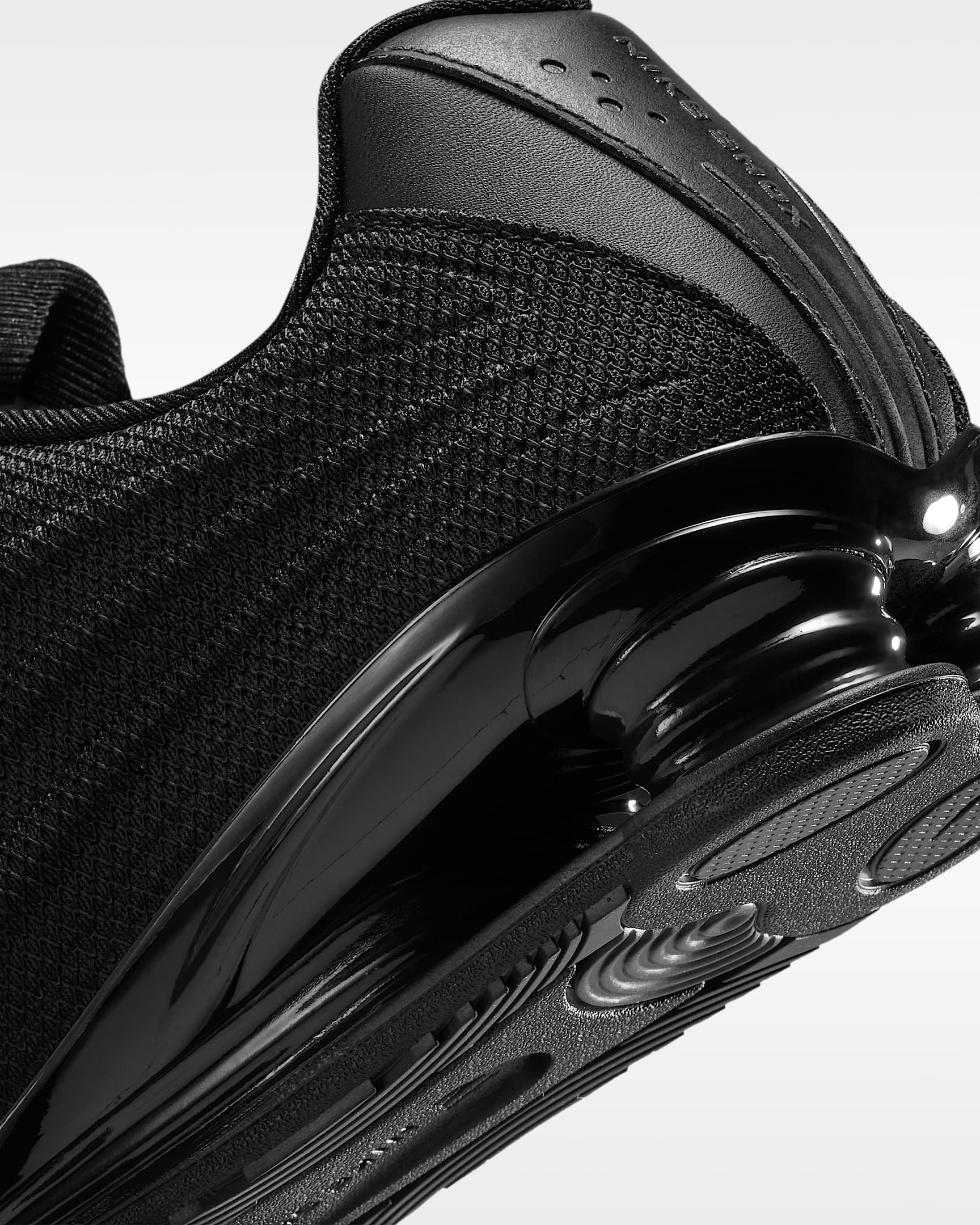 Nike Shox Z damesschoenen - Zwart/University Red/Zwart