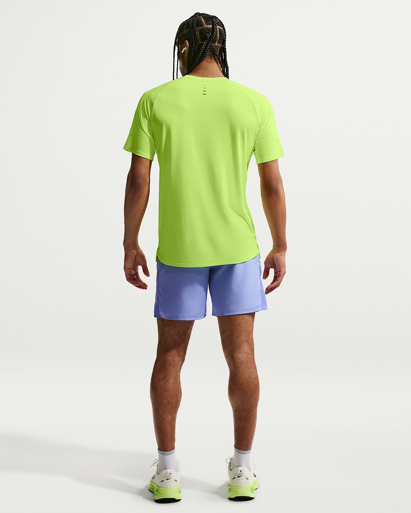 Nike Stride Men's Dri-FIT ADV Short-Sleeve Running Top - Volt Ice