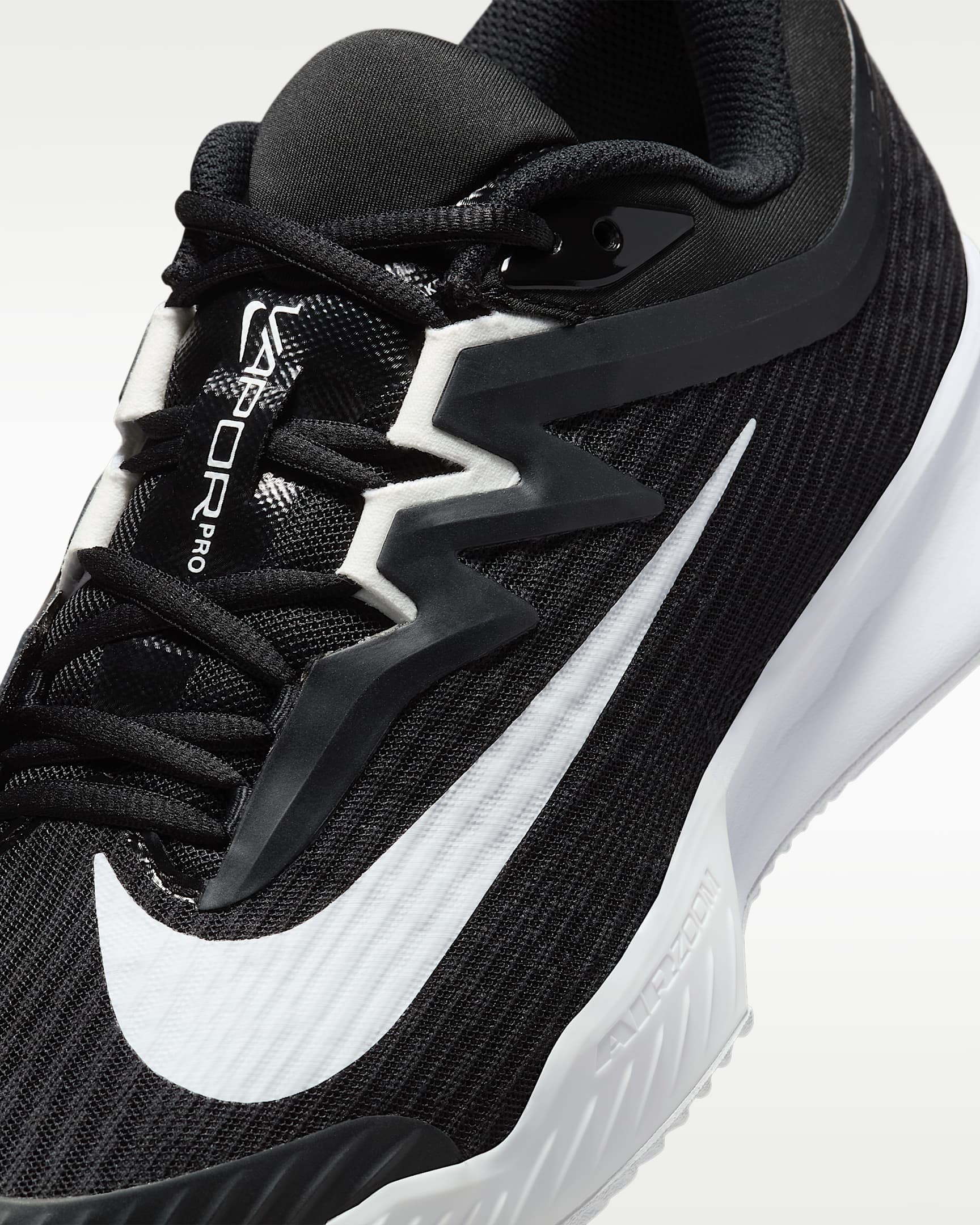 Nike Vapor Pro 3 Men's Clay Court Tennis Shoes - Black/White
