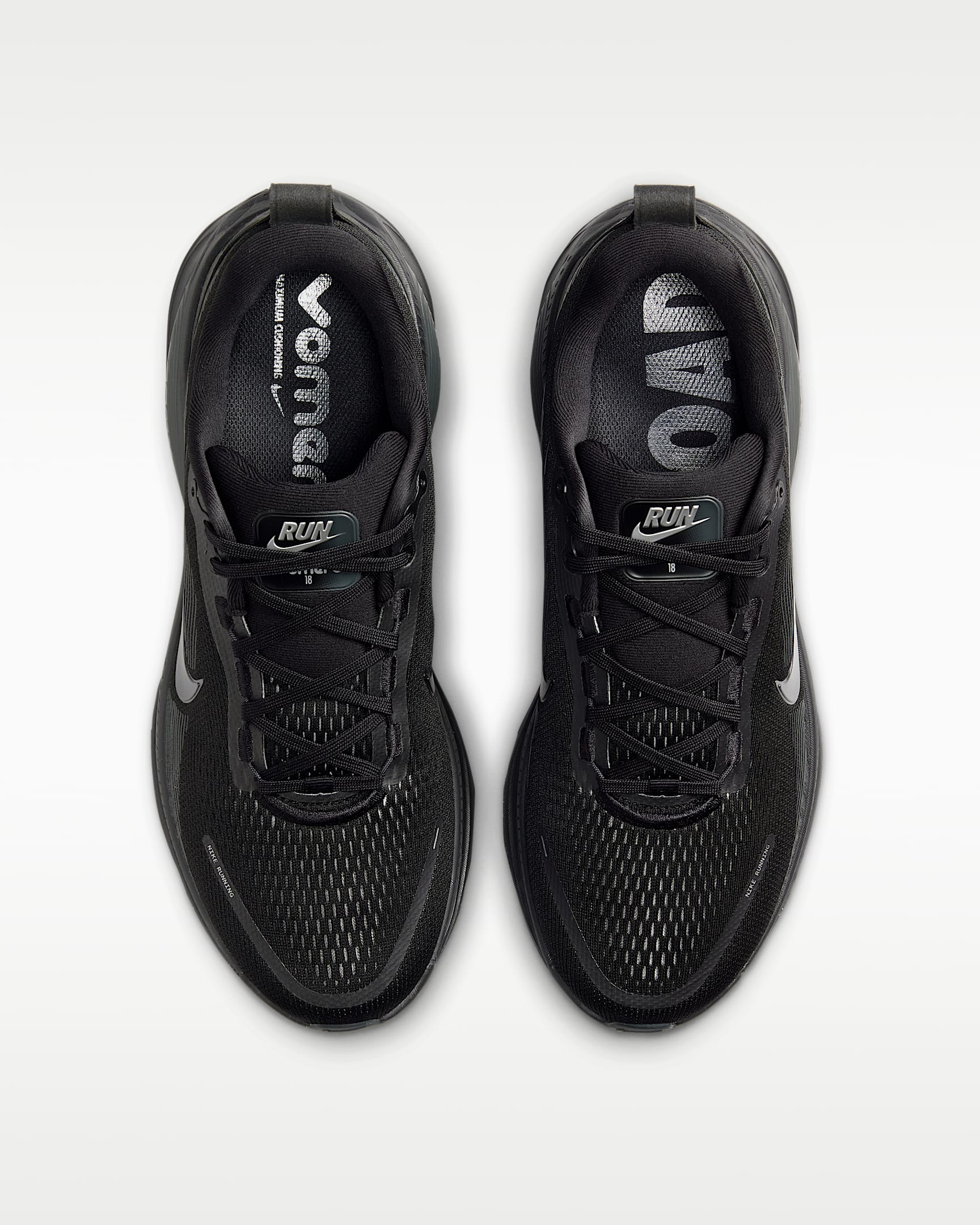 Nike Vomero 18 férfi országúti futócipő - Fekete/Dark Smoke Grey/Light Smoke Grey/Fekete