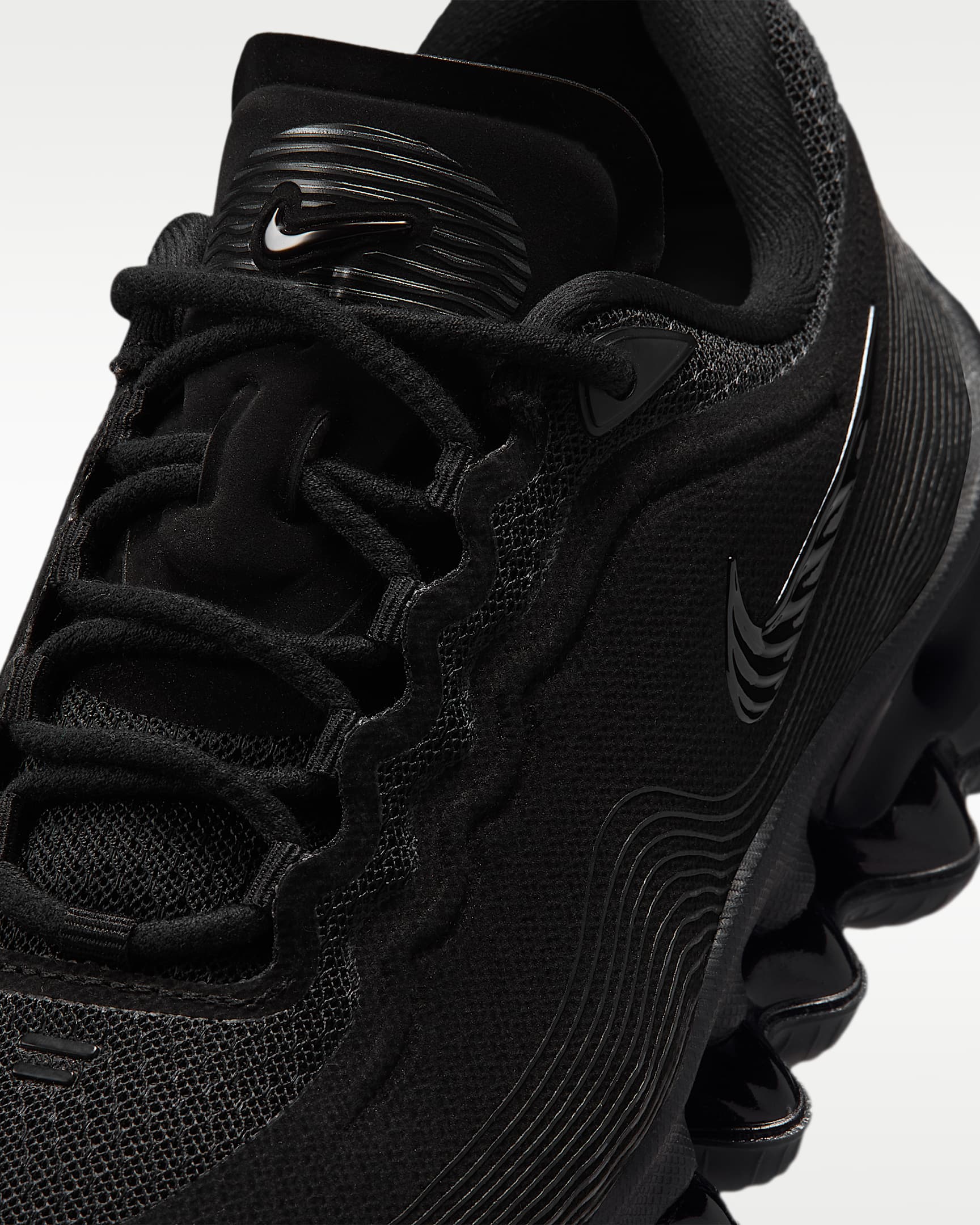 Tenis para niños grandes Nike Air Liquid Max - Negro/Antracita/Negro/Negro