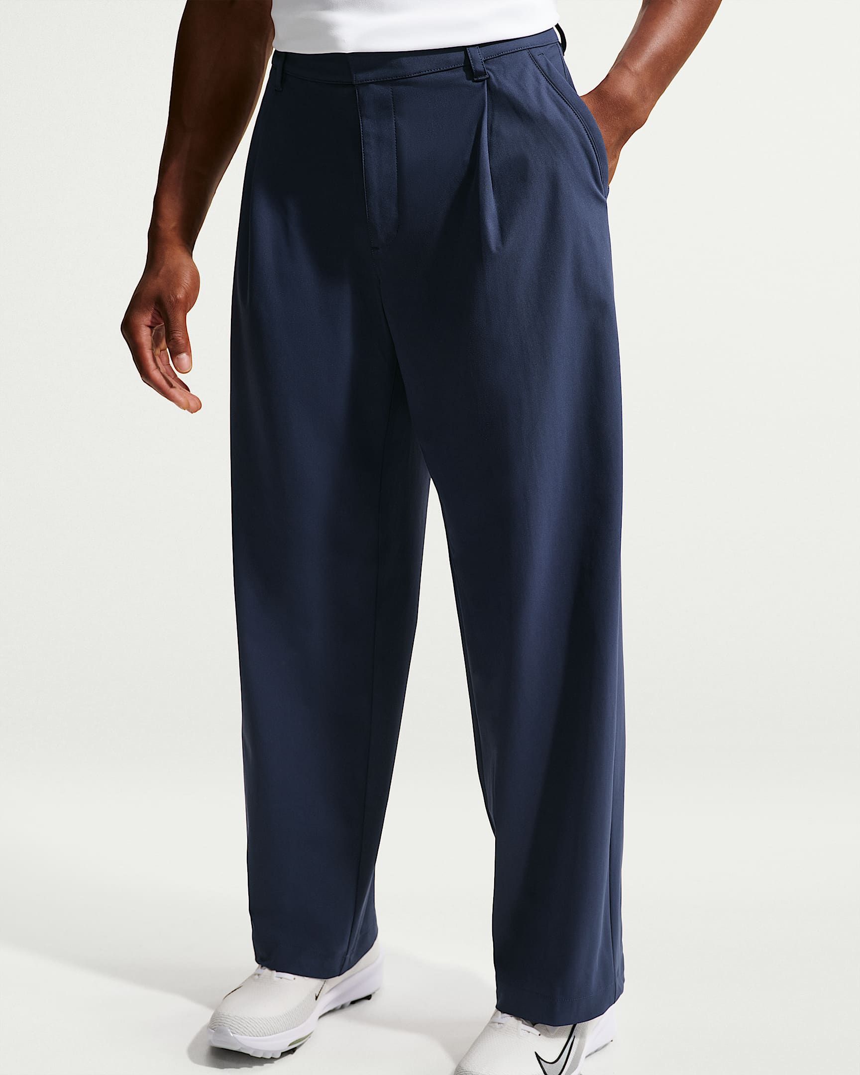 Nike Par Men's Dri-FIT Loose Golf Pants - College Navy/Black/College Navy