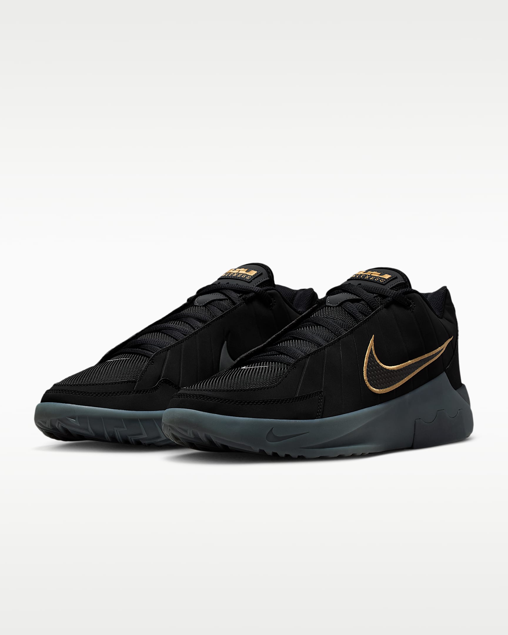 LeBron Witness 9 Basketball Shoes - Black/Iron Grey/Dark Smoke Grey/Black