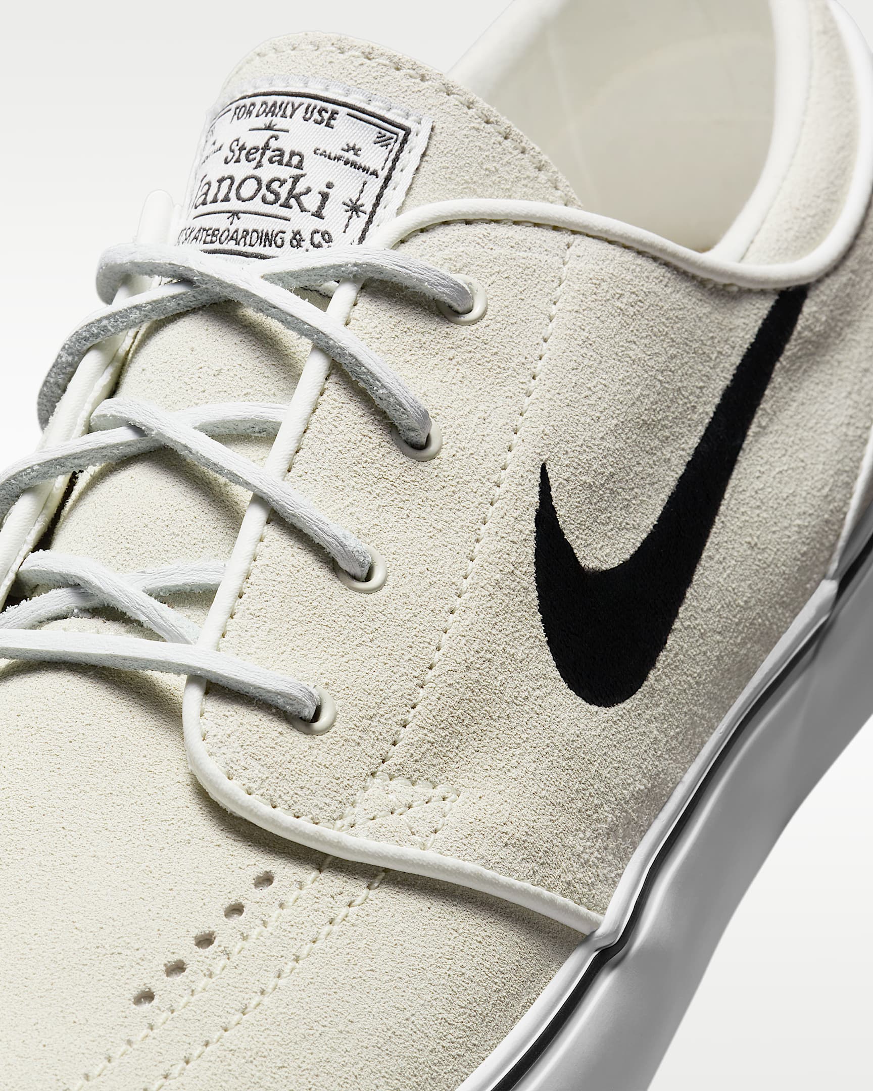 Nike SB Zoom Janoski OG+ 滑板鞋 - Summit White/Summit White/白色/黑色