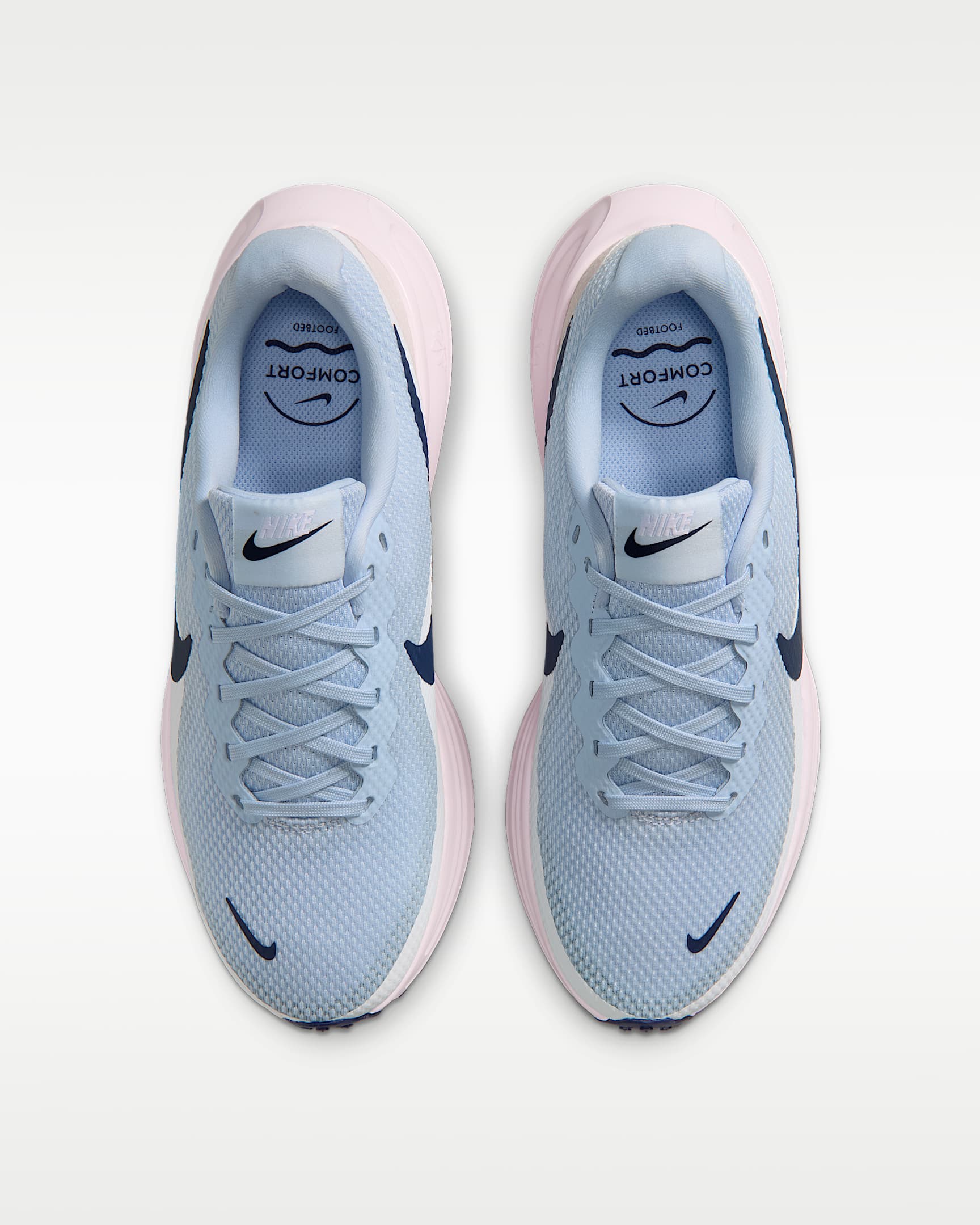Nike Revolution 8 女款路跑鞋 - Hydrogen Blue/白色/Pearl Pink/Blue Void