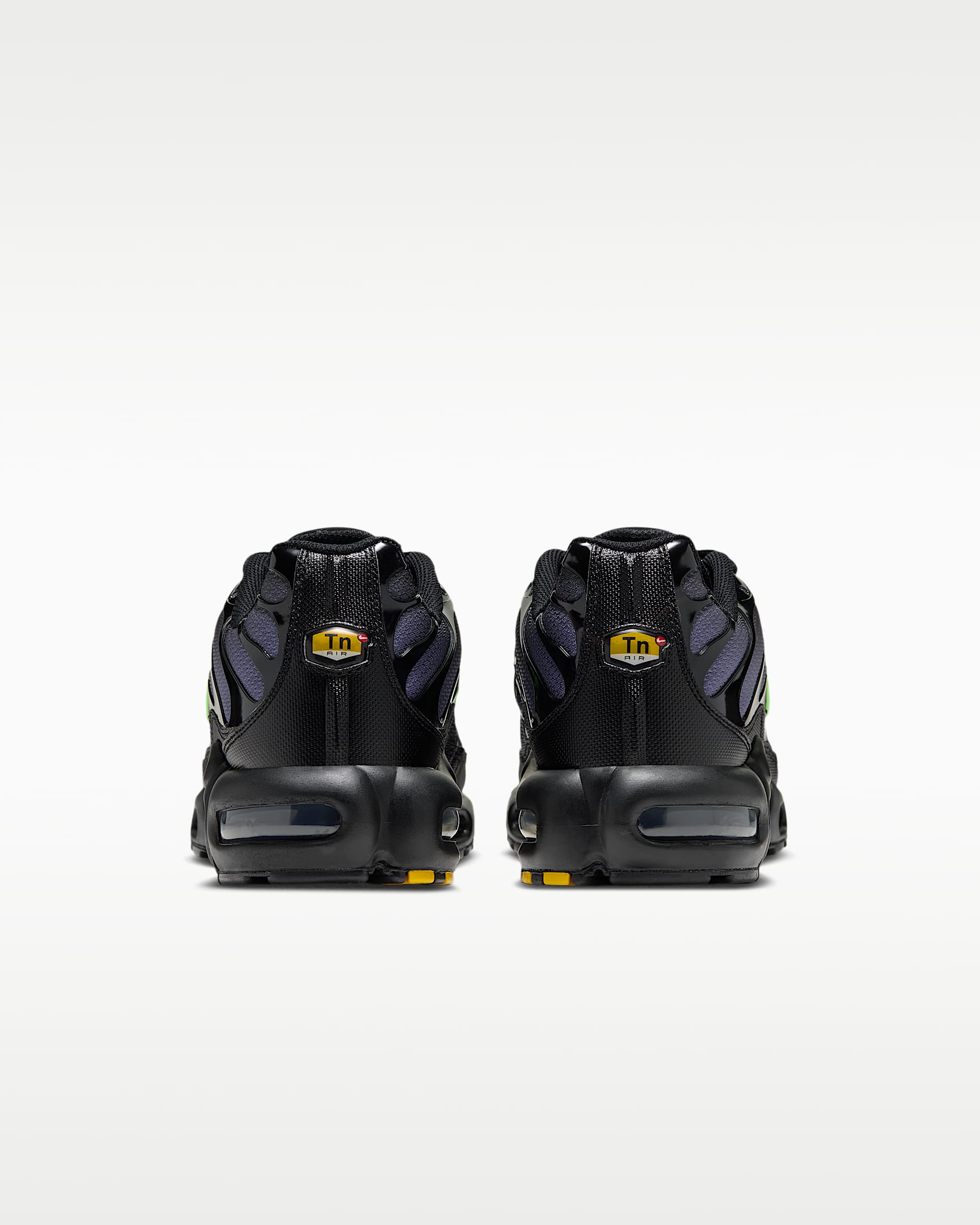 Nike Air Max Plus Men's Shoes - Black/Canyon Purple/Electric Green