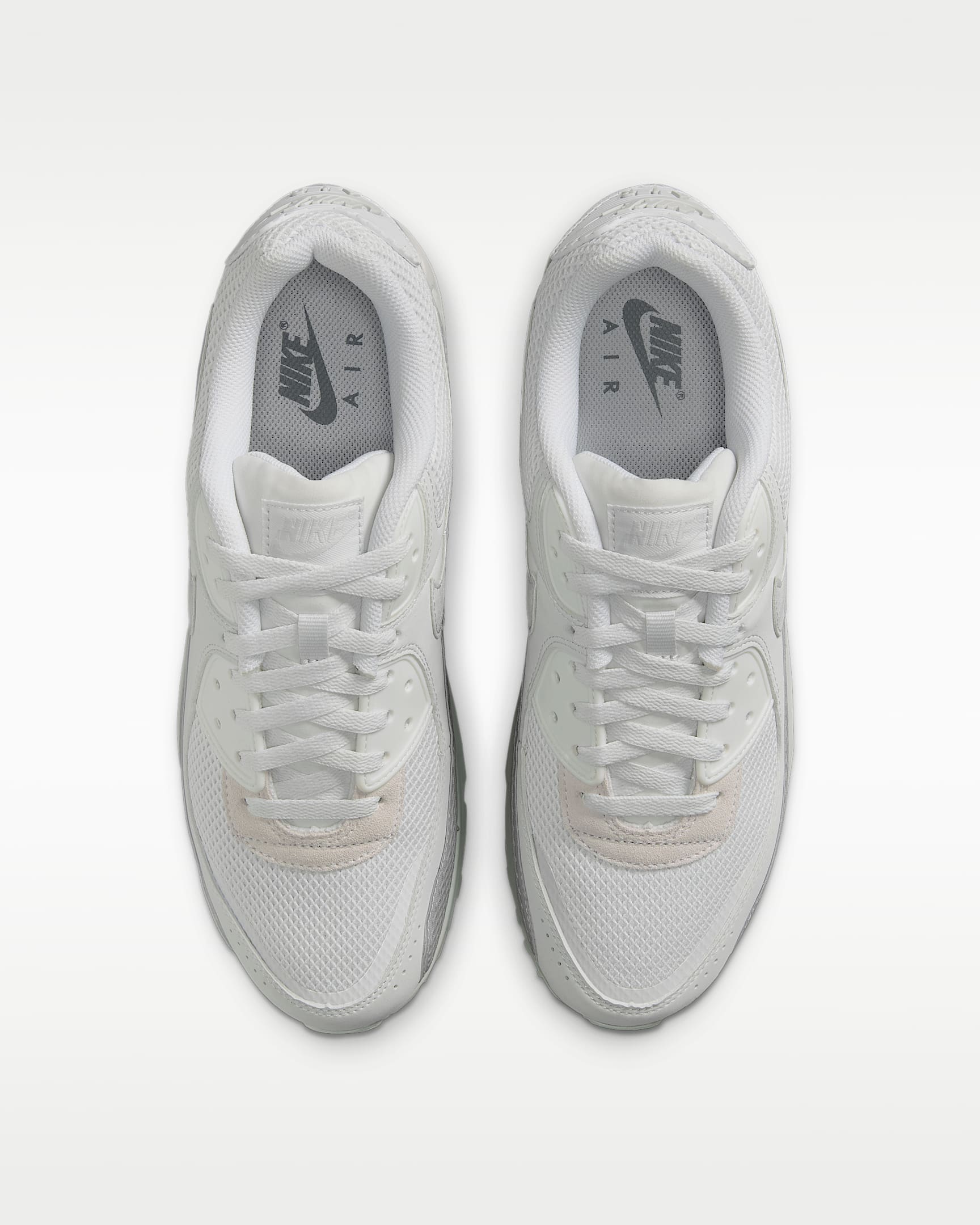 Nike Air Max 90 Premium Men's Shoes - Off White/Grey Fog/Smoke Grey/Photon Dust