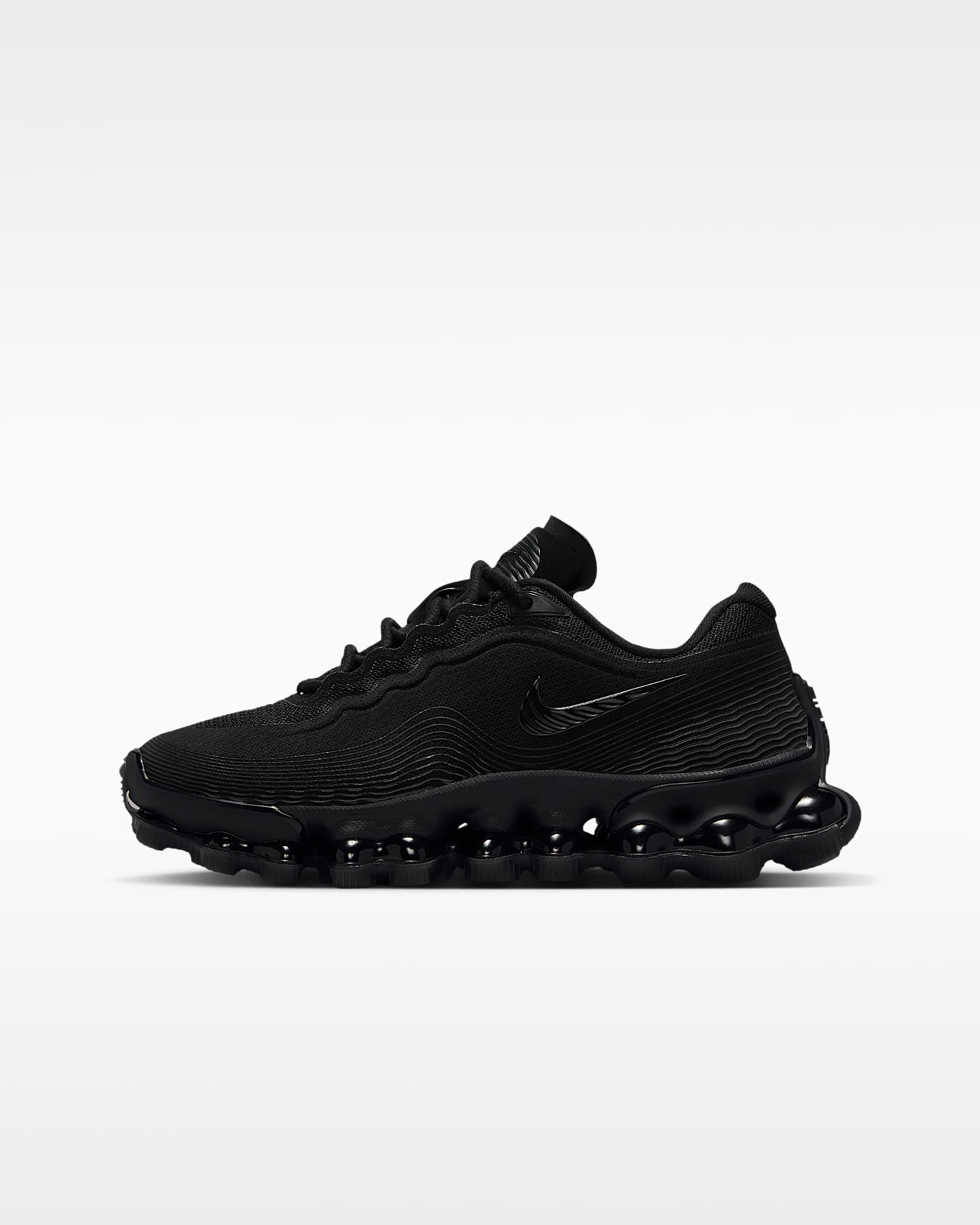 Tenis para niños grandes Nike Air Liquid Max - Negro/Antracita/Negro/Negro
