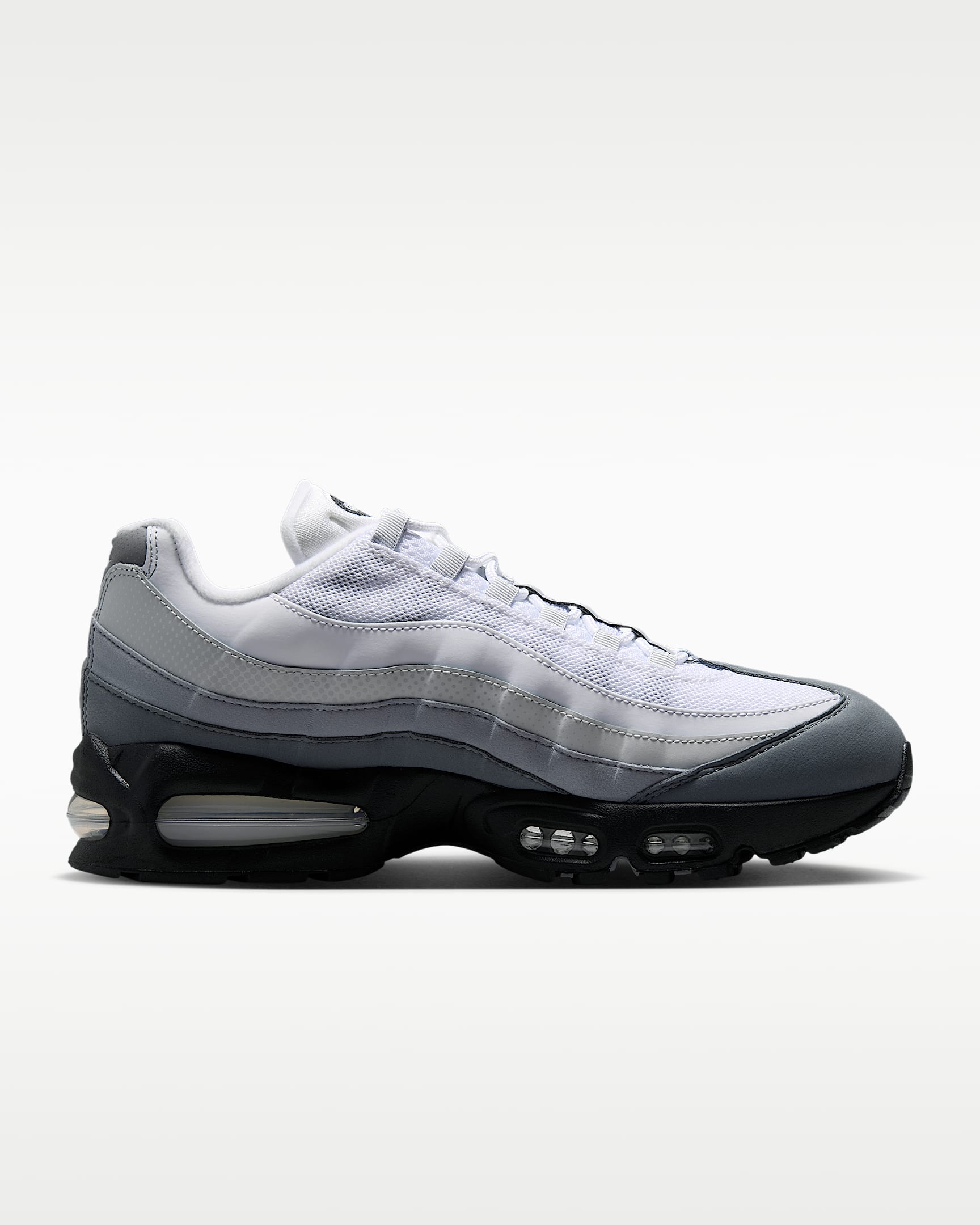 Nike Air Max 95 Big Bubble Men's Shoes - Black/Pure Platinum/Wolf Grey/White