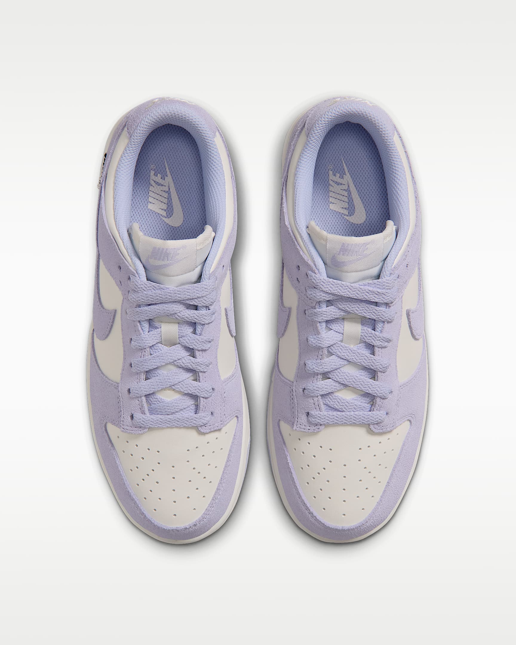 Chaussure Nike Dunk Low Suede pour femme - Palest Purple/Sail/Metallic Silver/Palest Purple