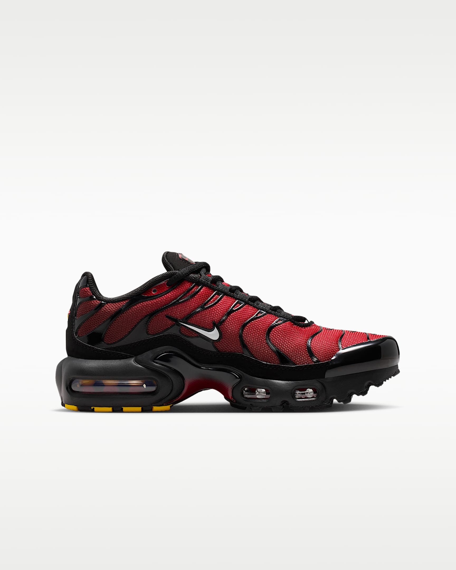 Chaussure Nike Air Max Plus pour ado - Tough Red/Noir/Mystic Dates/Grey Fog