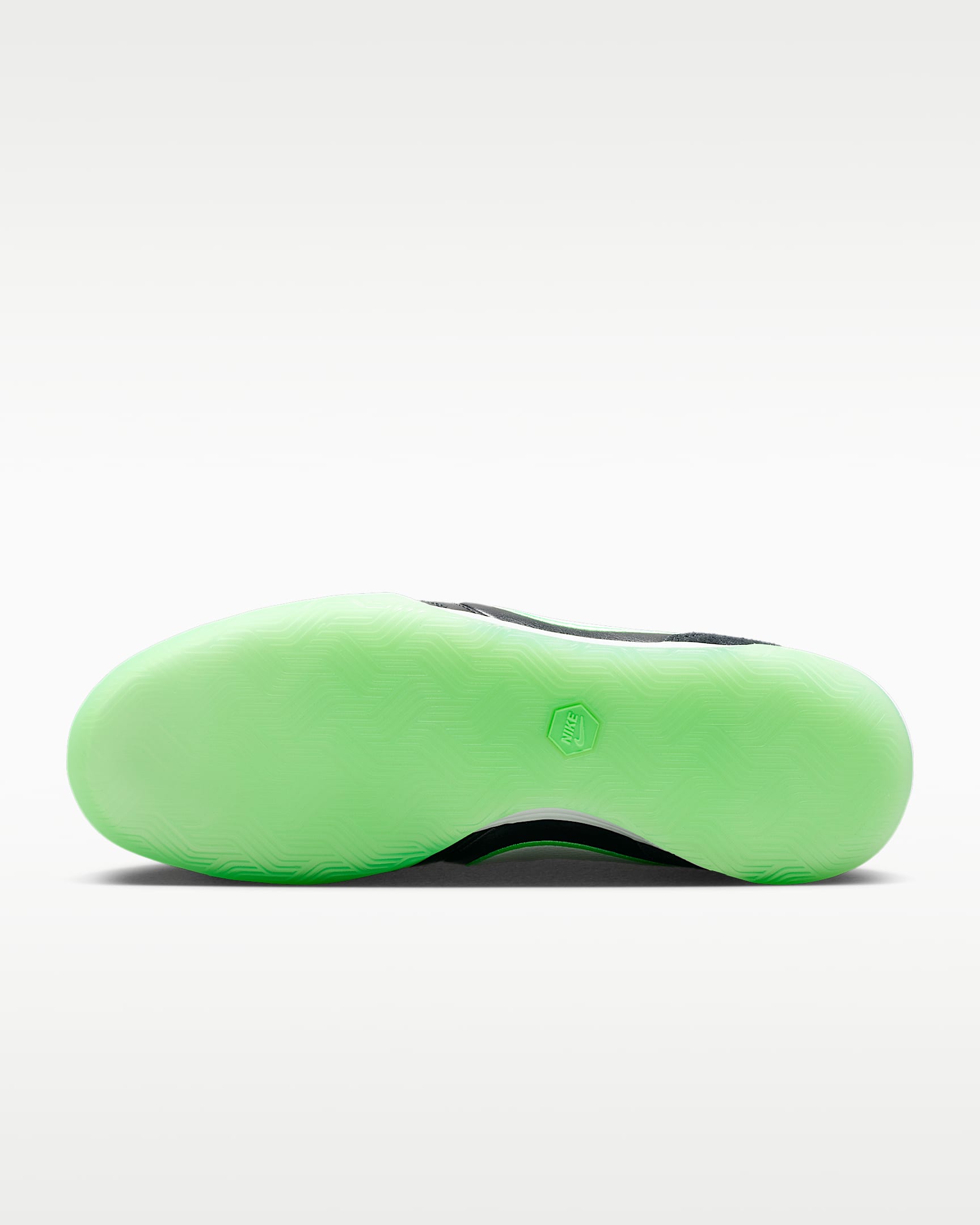 รองเท้าฟุตบอลไม่หุ้มข้อสำหรับสนามในร่ม/คอร์ท Nike Tiempo Streetgato - ดำ/ดำ/Illusion Green