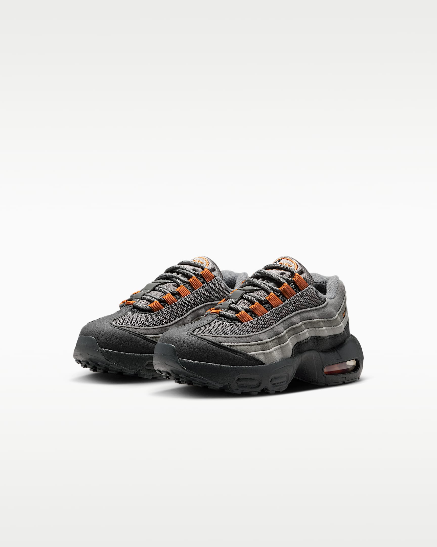 Nike Air Max '95 Younger Kids' Shoes - Pencil Point/Anthracite/Light Charcoal/Hot Curry