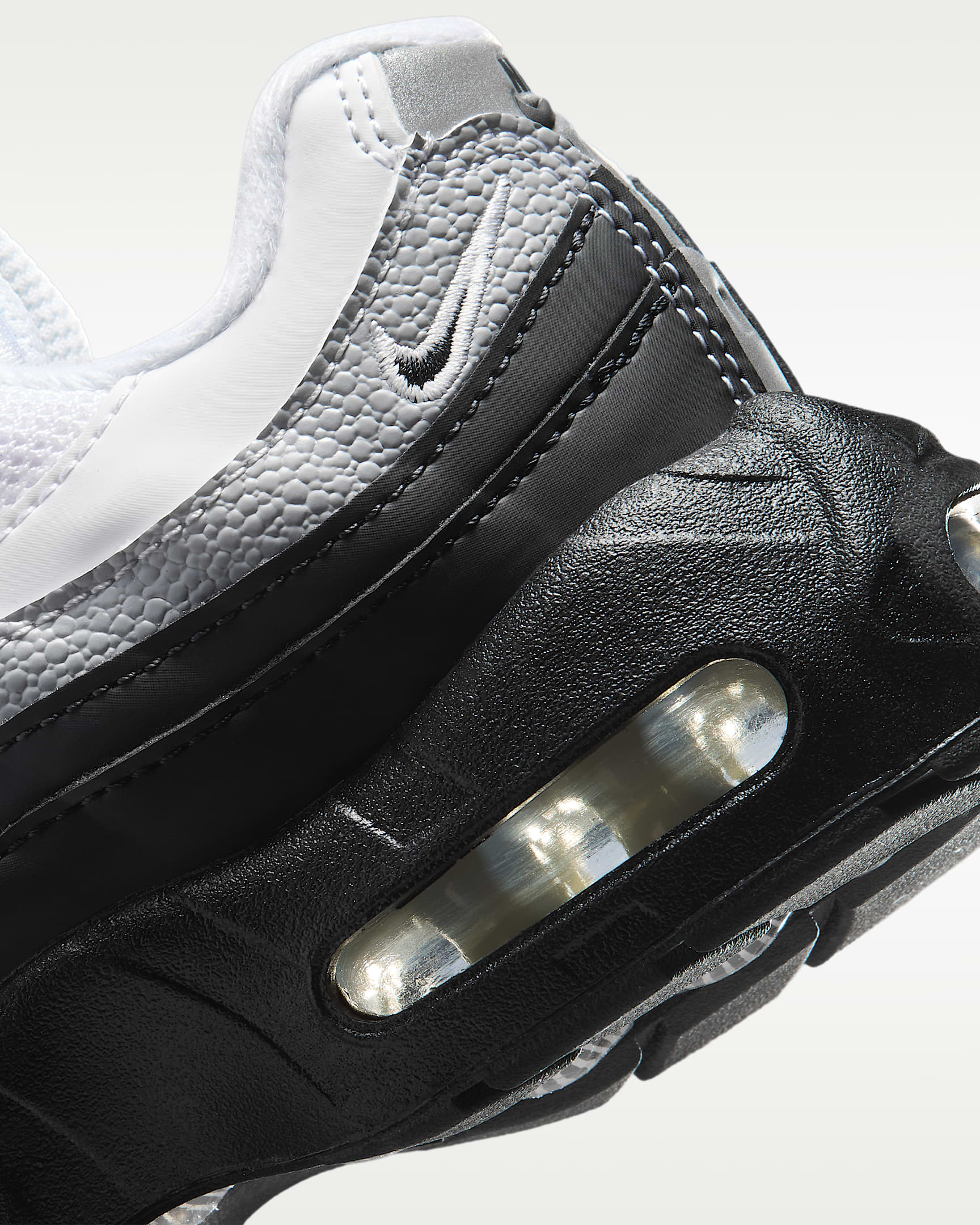 Nike Air Max 95 Recraft Little Kids' Shoes - Black/White/Wolf Grey/Black