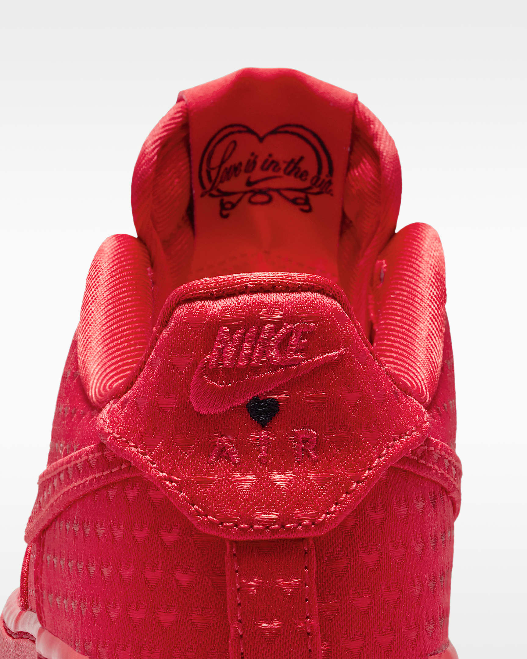 Nike Air Force 1 Big Kids' Shoes - University Red/Black/University Red
