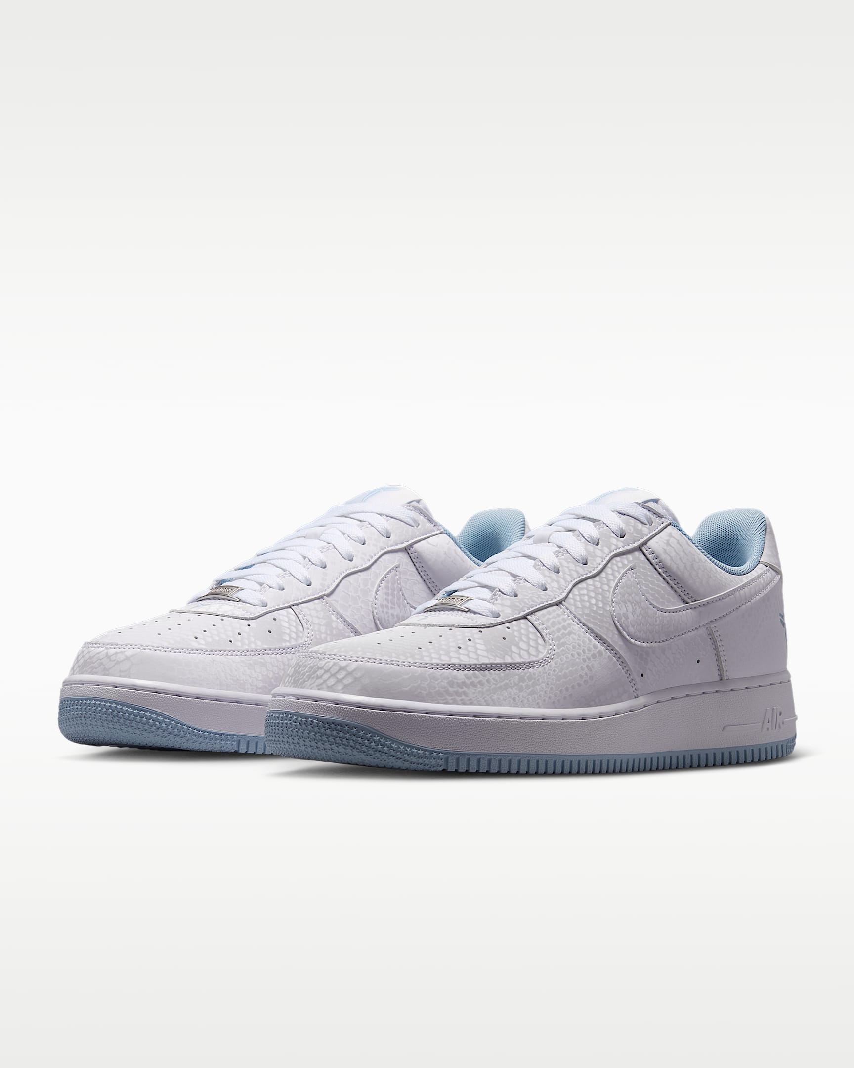 Kobe Air Force 1 Low Men's Shoes - White/Armoury Blue