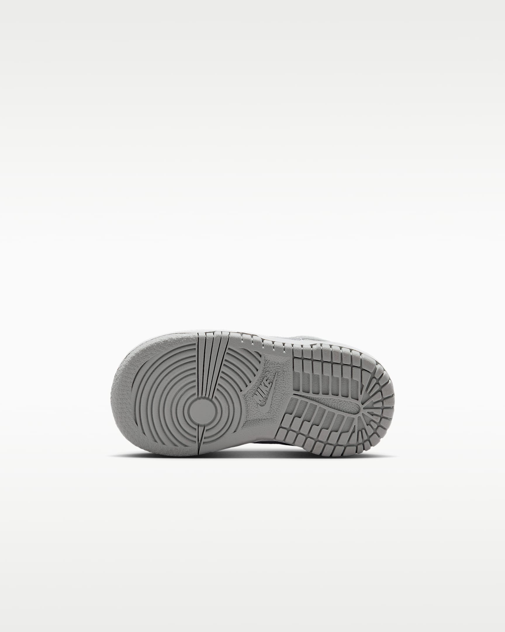 Nike Dunk Low-sko til babyer/småbørn - hvid/hvid/Light Smoke Grey
