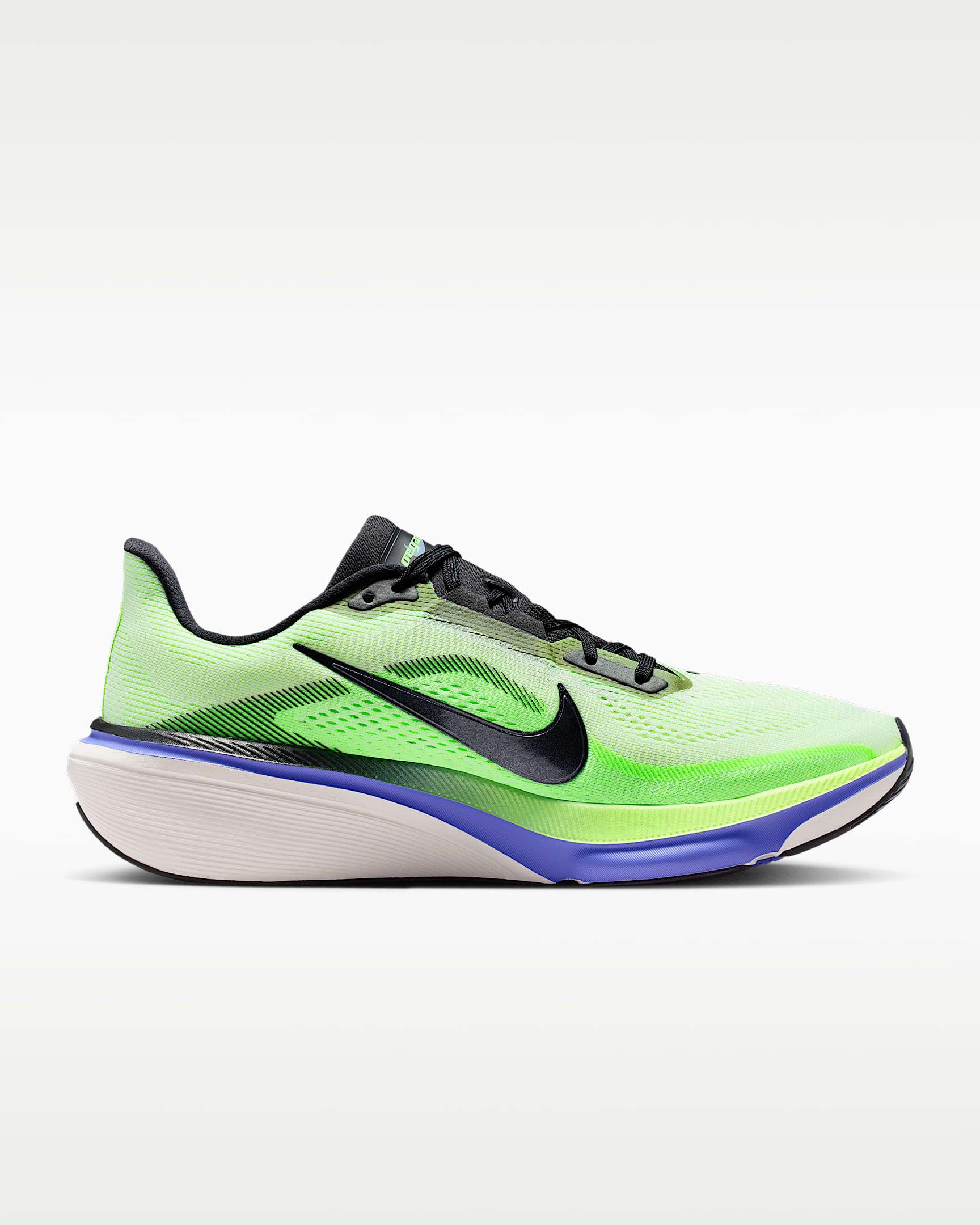 Chaussure de running sur route Nike Pegasus 42 pour homme - Volt Tint/Sapphire/Lime Blast/Black Spruce