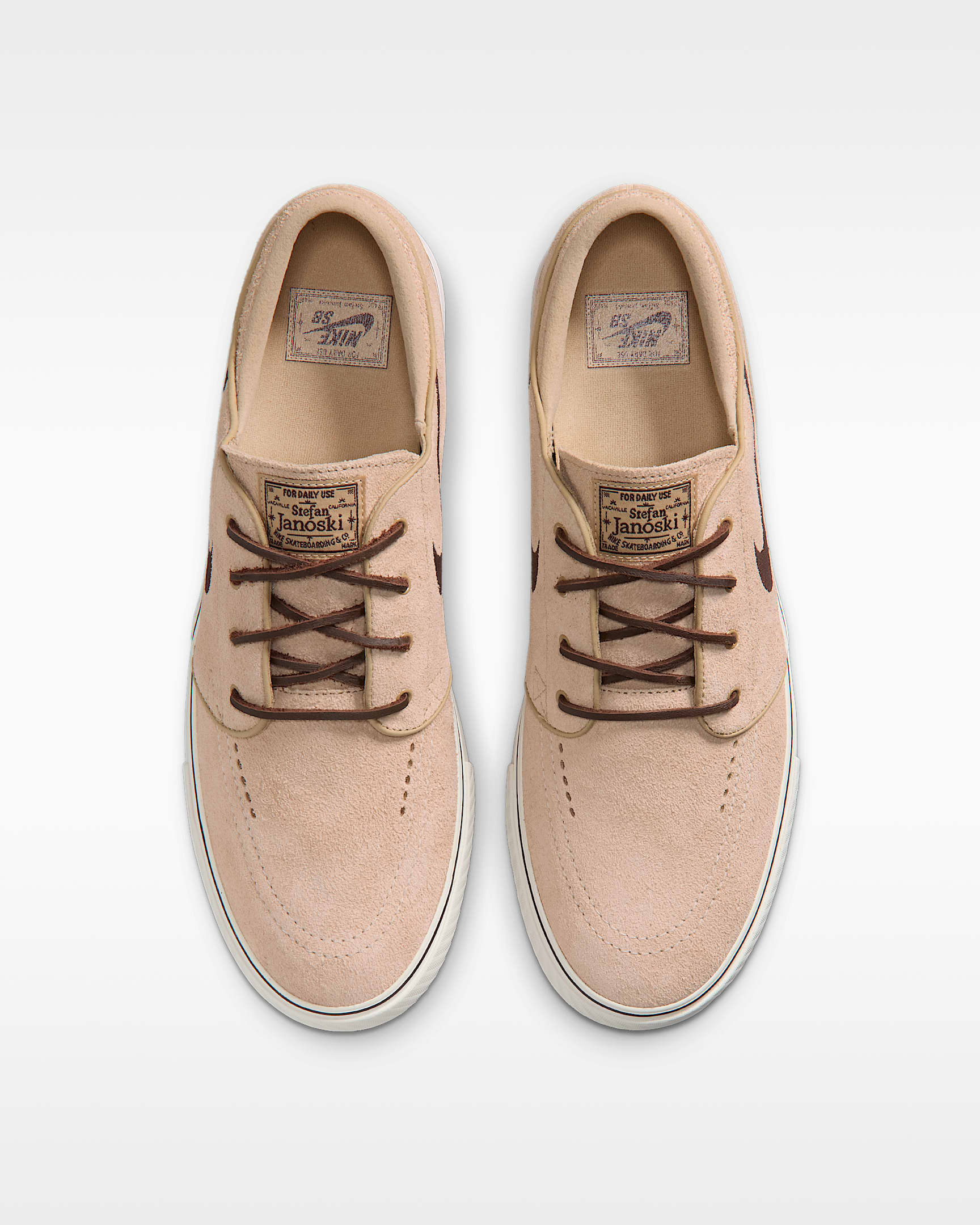 Buty do skateboardingu Nike SB Zoom Janoski OG+ - Linen/Sail/Light Chocolate
