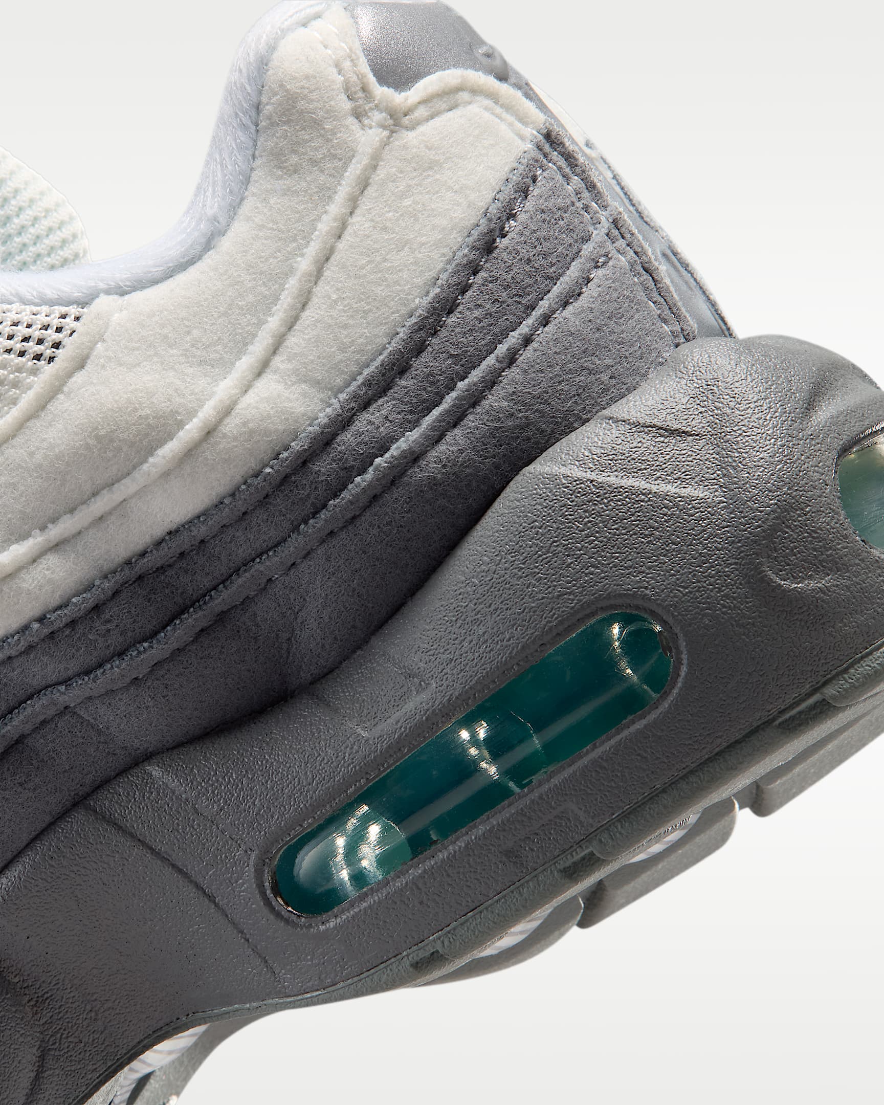 Nike Air Max '95 小童鞋款 - Summit White/Smoke Grey/Dark Smoke Grey/Dusty Cactus