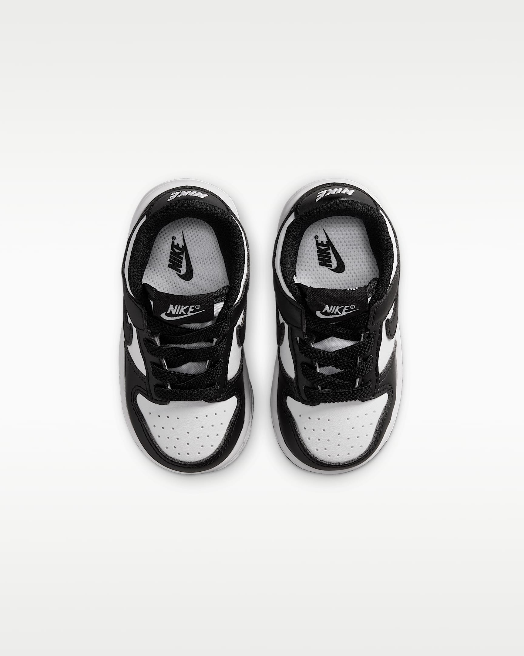 Chaussure Nike Dunk Low pour bébé et tout-petit - Blanc/Blanc/Noir