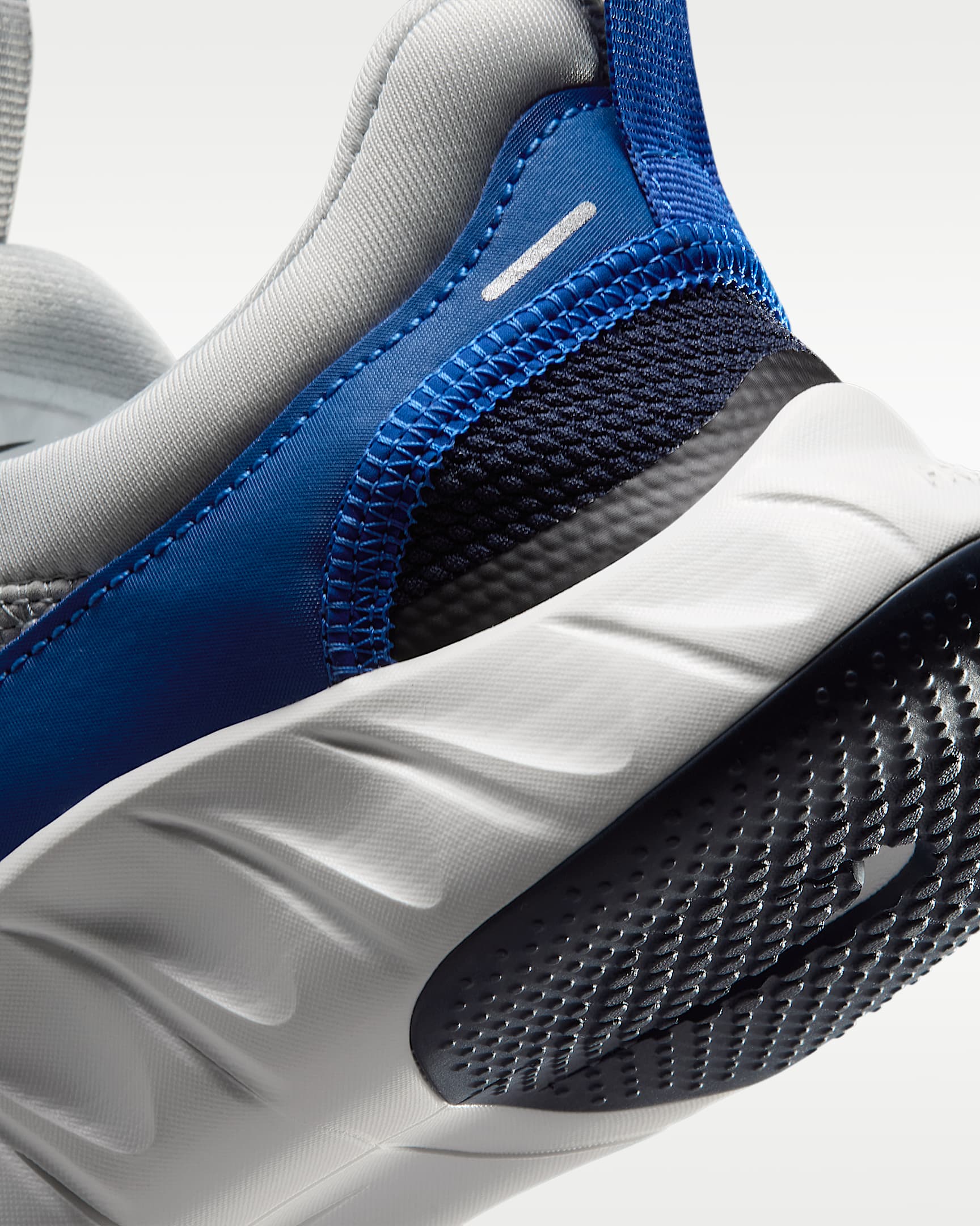 Nike Free Ride Little Kids' Running Shoes - Light Smoke Grey/Game Royal/Obsidian/Illusion Green