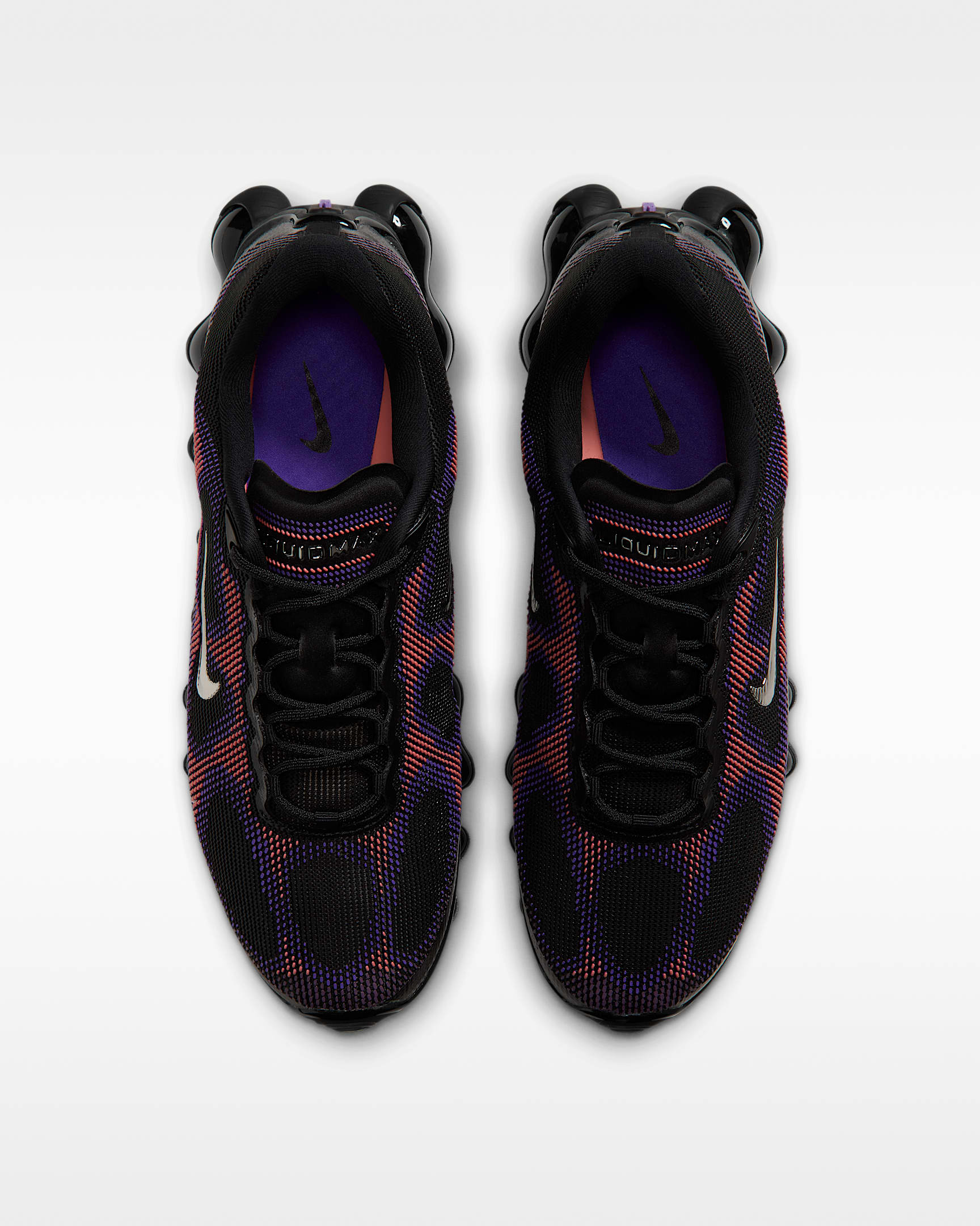 Nike Air Liquid Max Men's Shoes - Black/Monarch Purple/Hyper Grape/Chrome
