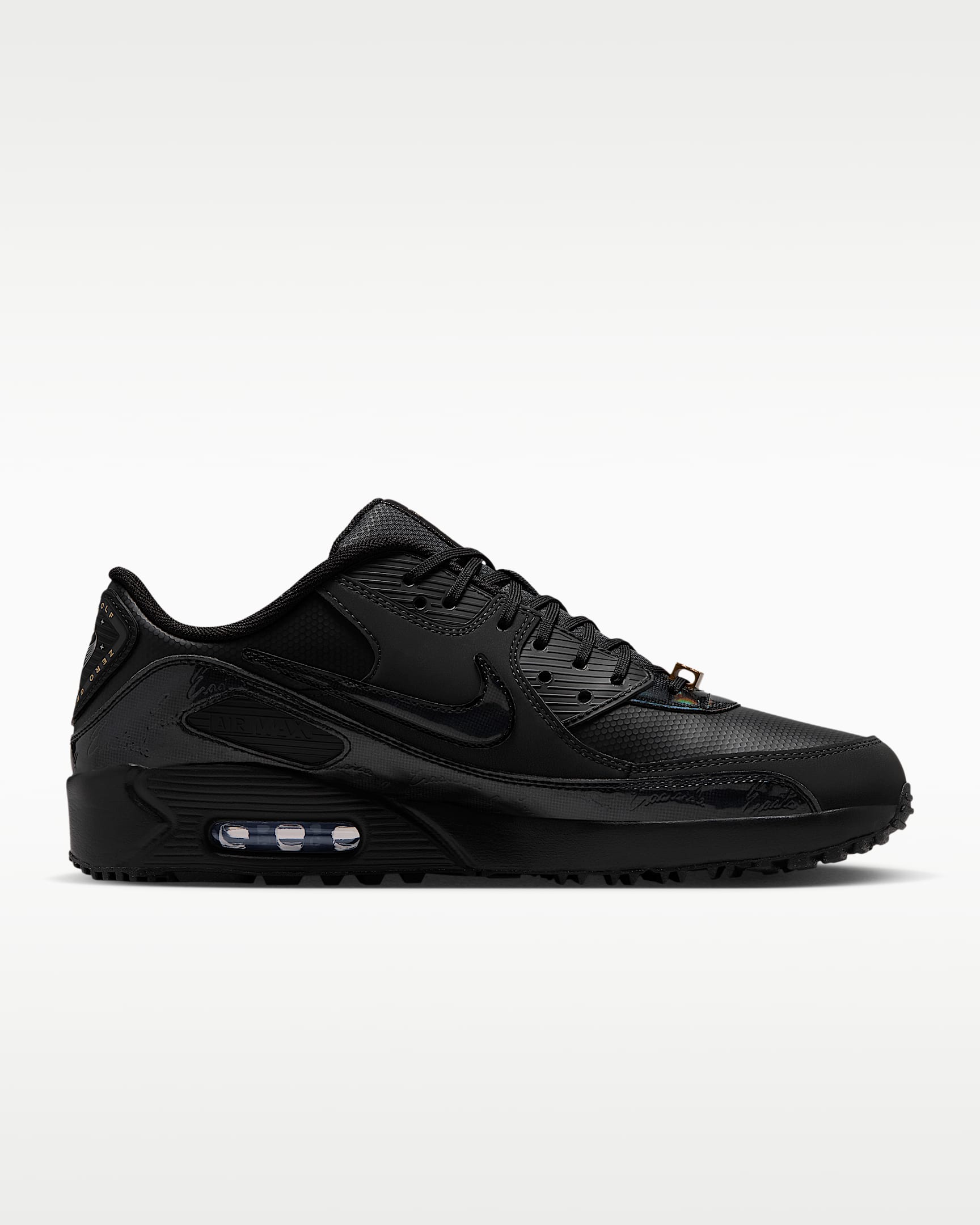 Nike Air Max 90 G x Eastside Golf Golf Shoes - Black/Dark Smoke Grey/Black