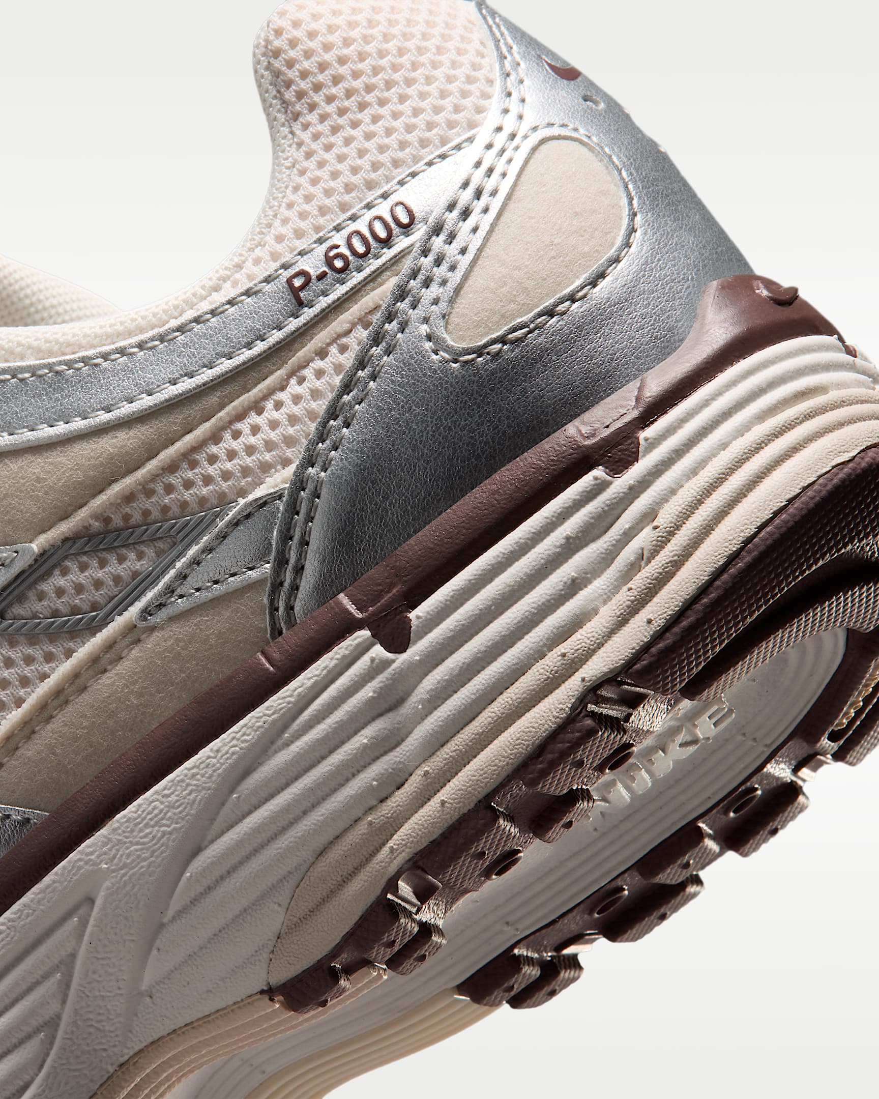 Nike P-6000 Women's Shoes - Phantom/Metallic Silver/Light Orewood Brown/Tattoo