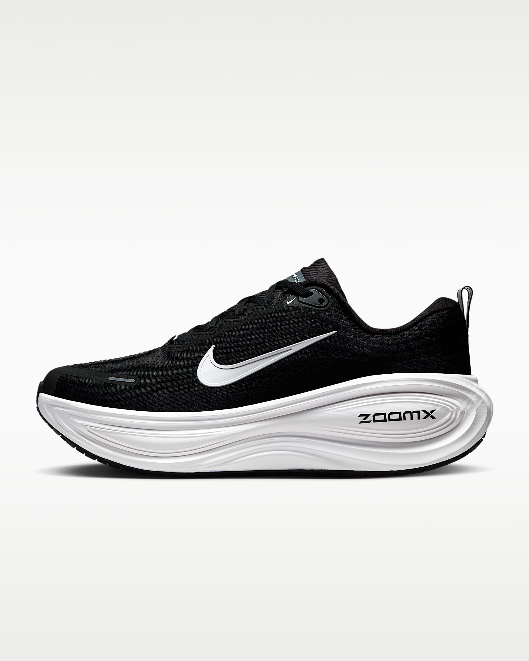 Nike Vomero Plus Men's Road Running Shoes (Wide) - Black/Cool Grey/Metallic Dark Grey/White