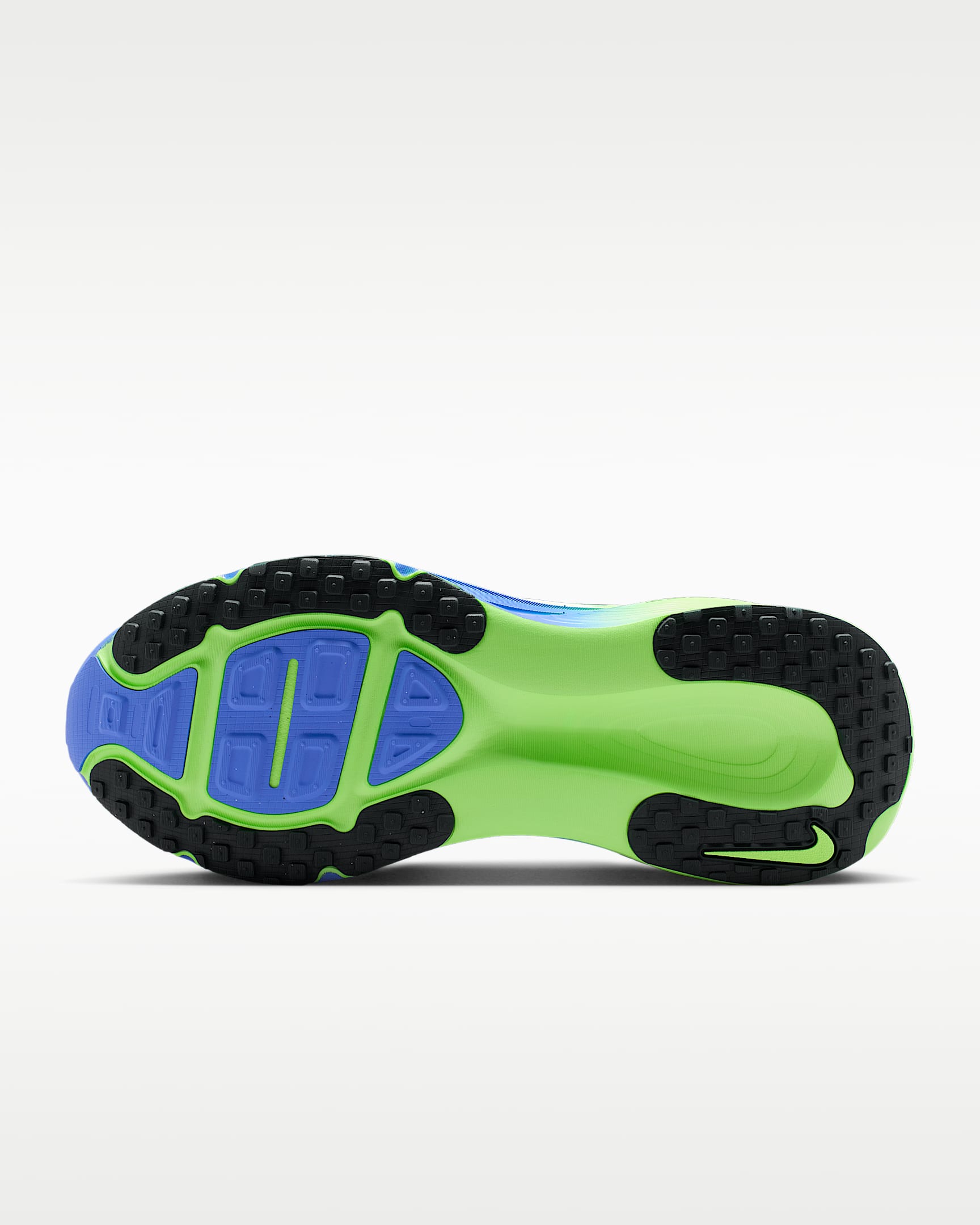 Nike Vomero 18 Men's Road Running Shoes - White/Volt Tint/Sapphire/Black Spruce