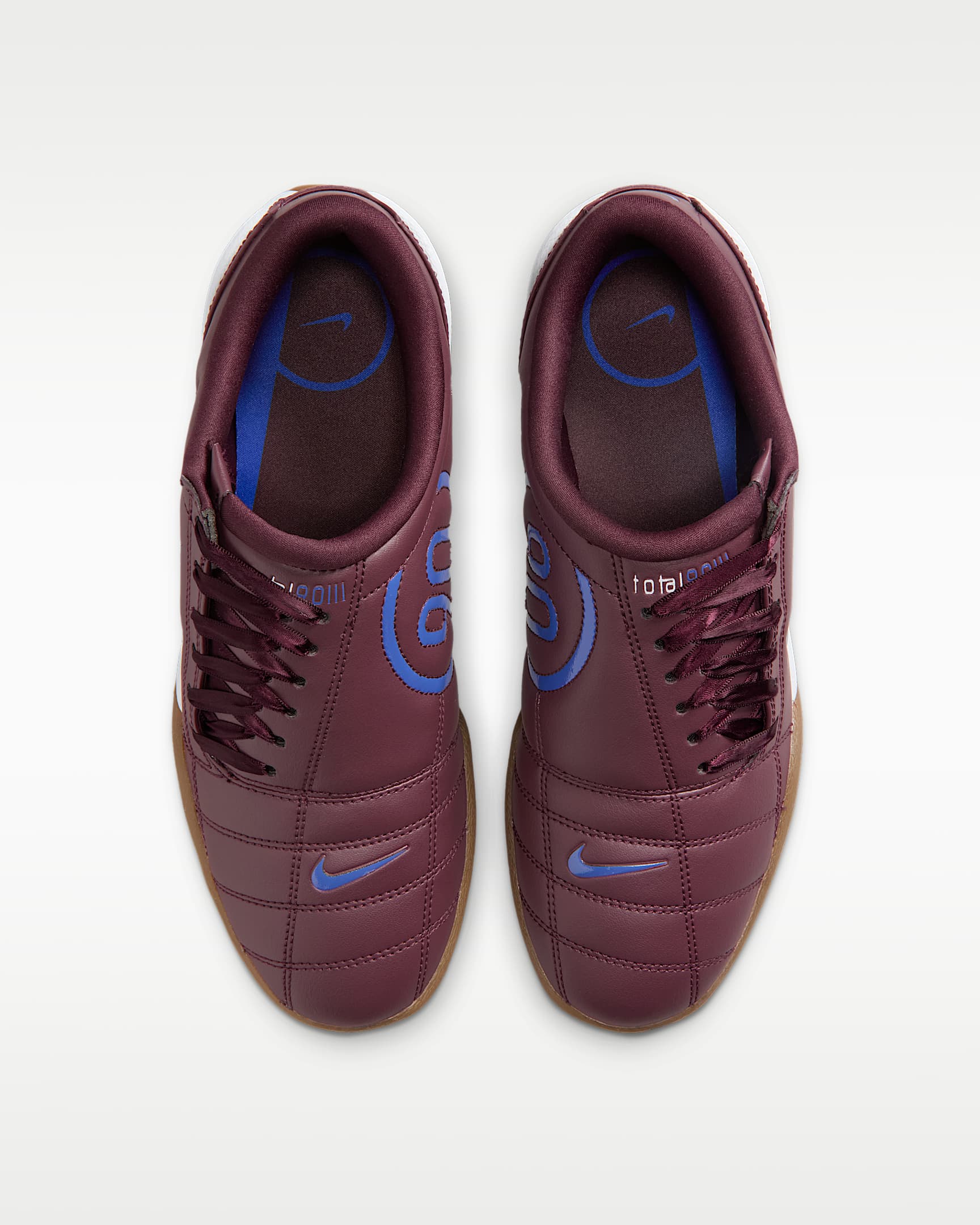 Nike Total 90 Schuh (Damen) - Burgundy Crush/Weiß/Gum Medium Brown/Lapis
