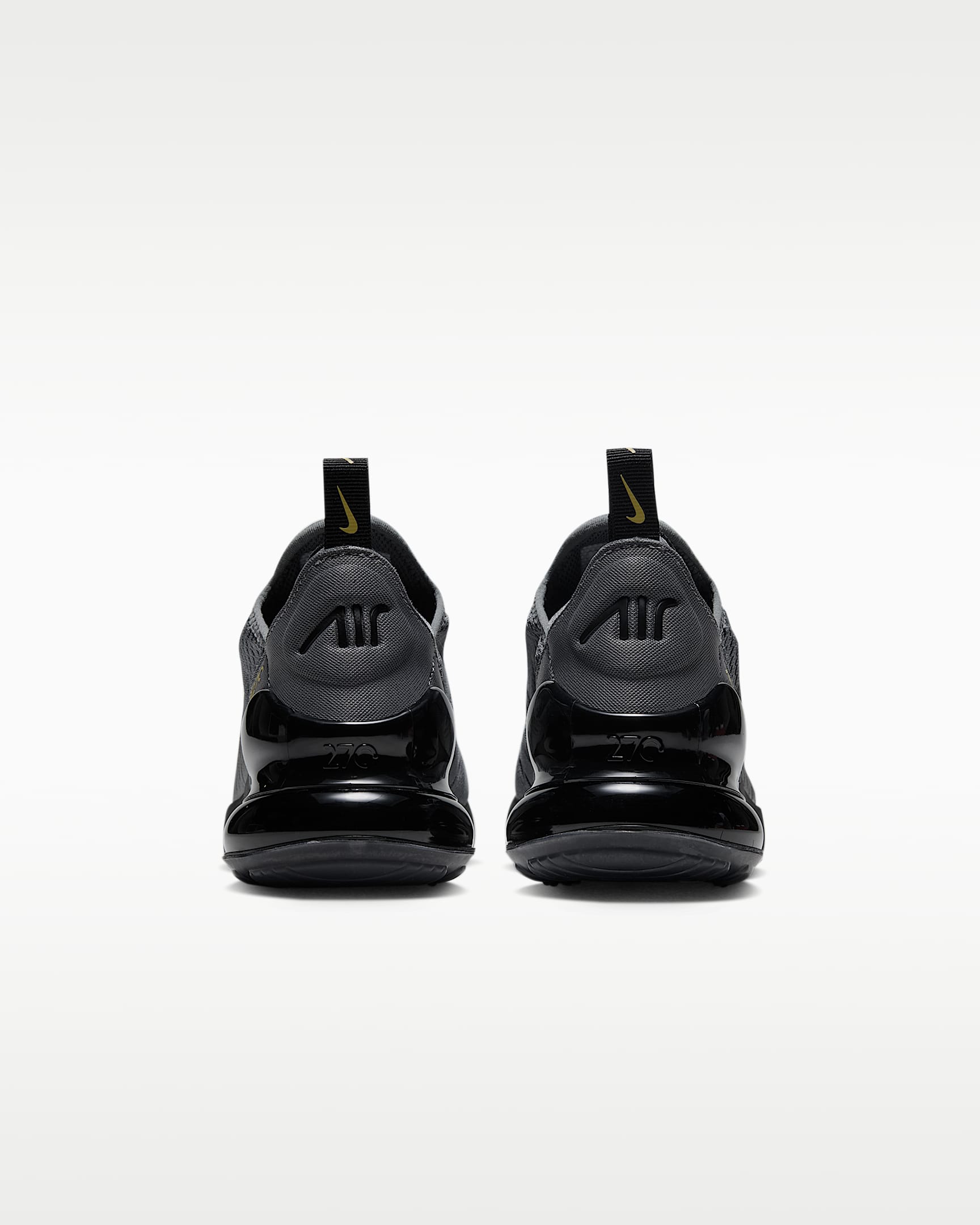 Chaussure Nike Air Max 270 pour ado - Smoke Grey/Chrome Yellow/Dark Smoke Grey/Noir