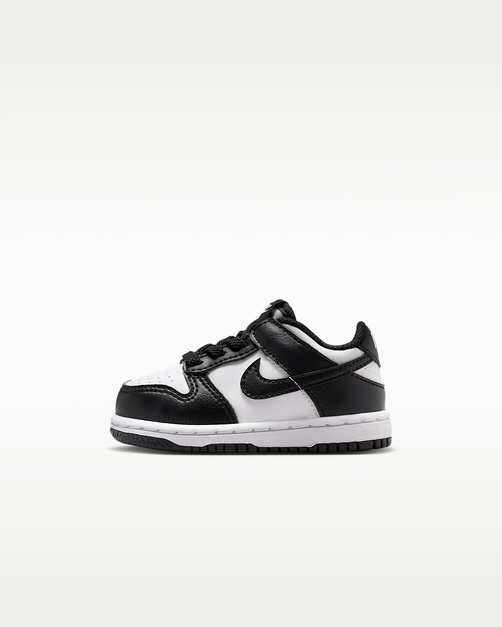 Chaussure Nike Dunk Low pour bébé et tout-petit - Blanc/Blanc/Noir