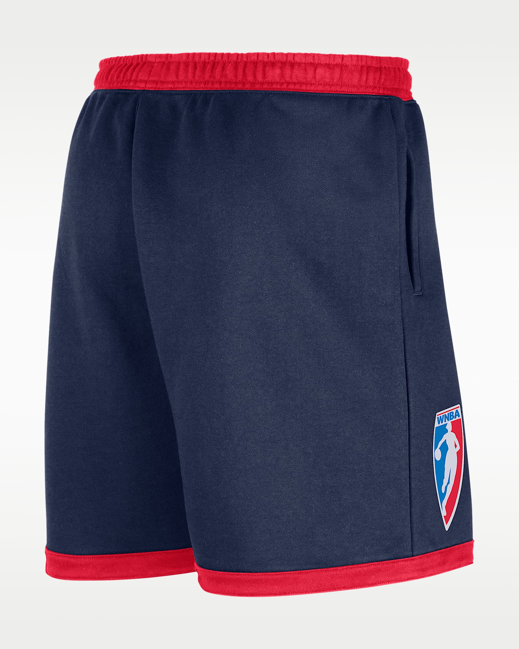 WNBA Legends Nike Basketball Fleece Shorts - Midnight Navy/Action Red/Sail/White