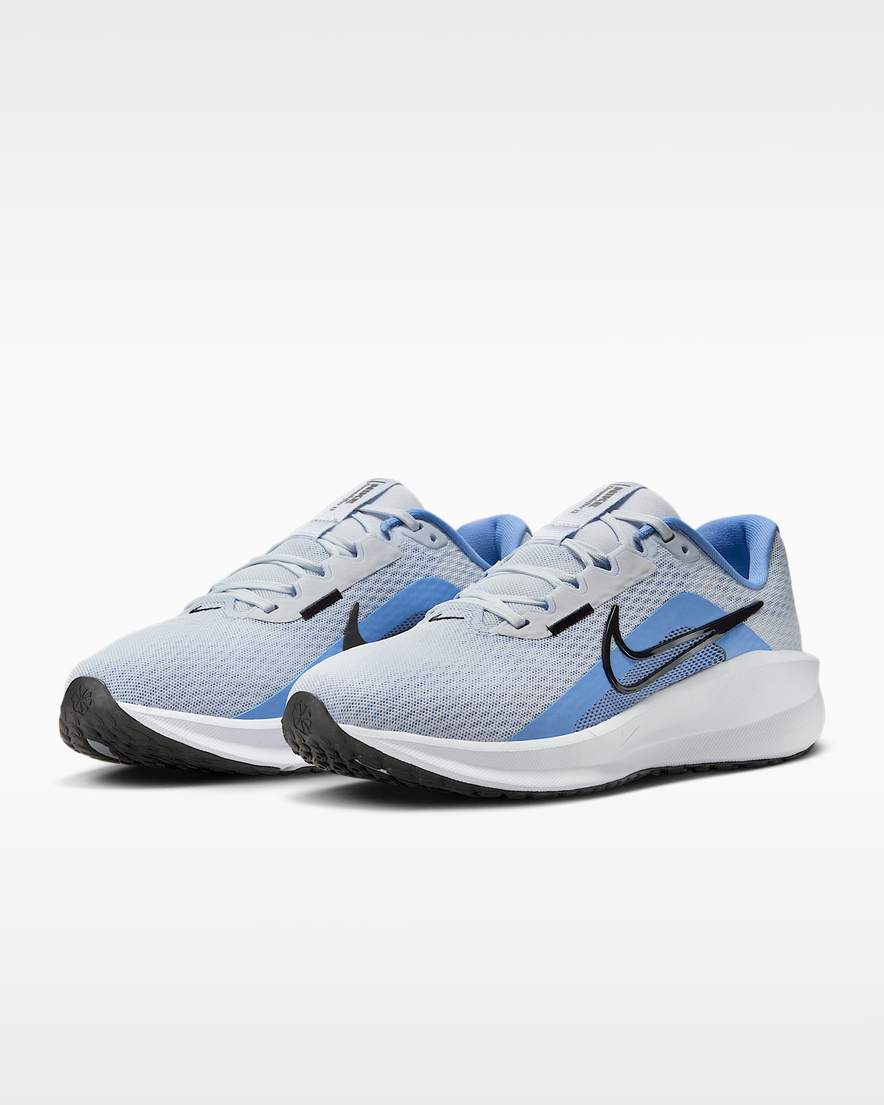 Tenis de correr en pavimento para mujer Nike Downshifter 13 - Gris fútbol/Royal pulso/Blanco/Negro