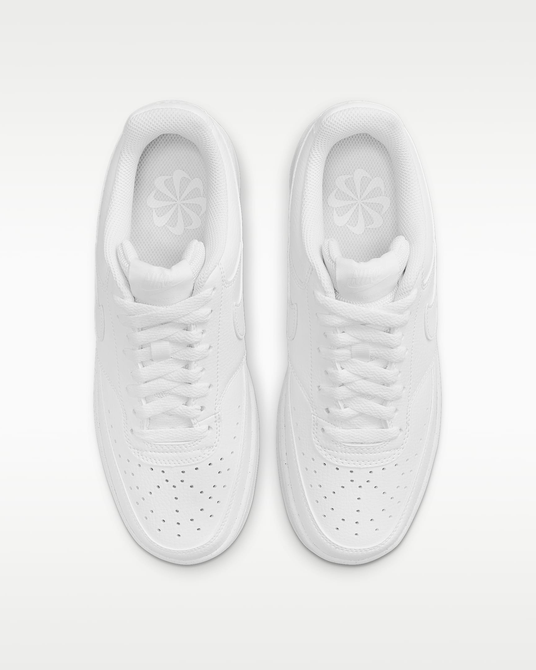 Buty damskie Nike Court Vision Low Next Nature - Biel/Biel/Biel