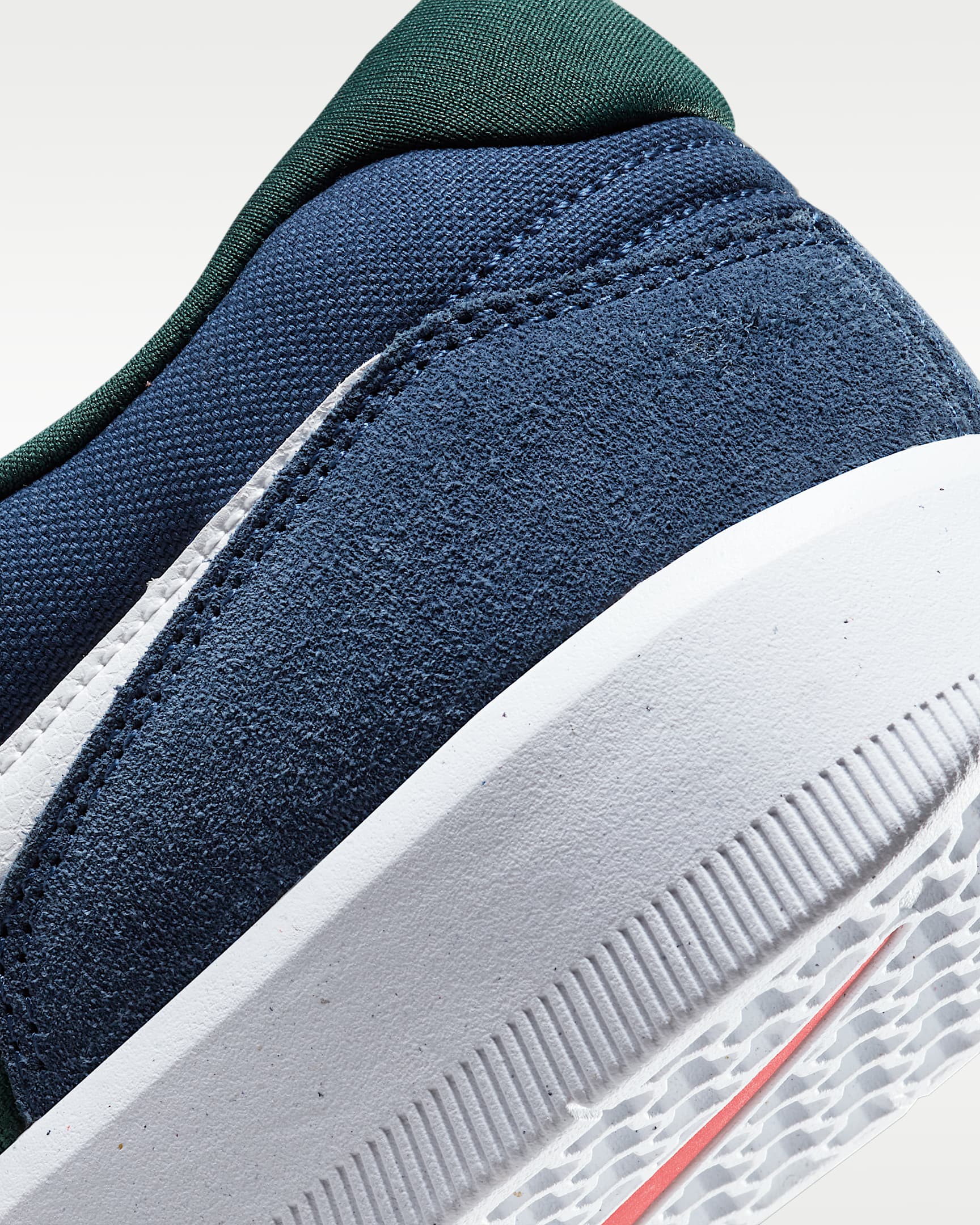 Nike SB Force 58 Skate Shoe - Navy/Noble Green/White/Summit White