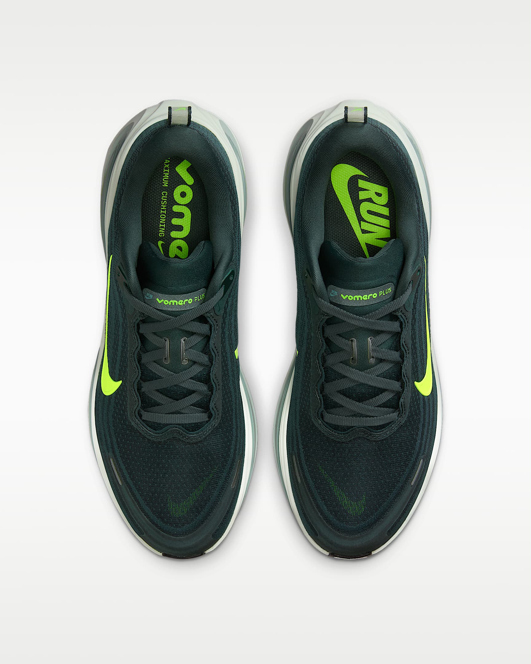 Ανδρικά παπούτσια για τρέξιμο σε δρόμο Nike Vomero Plus - Seaweed/Cannon/Green Haze/Volt
