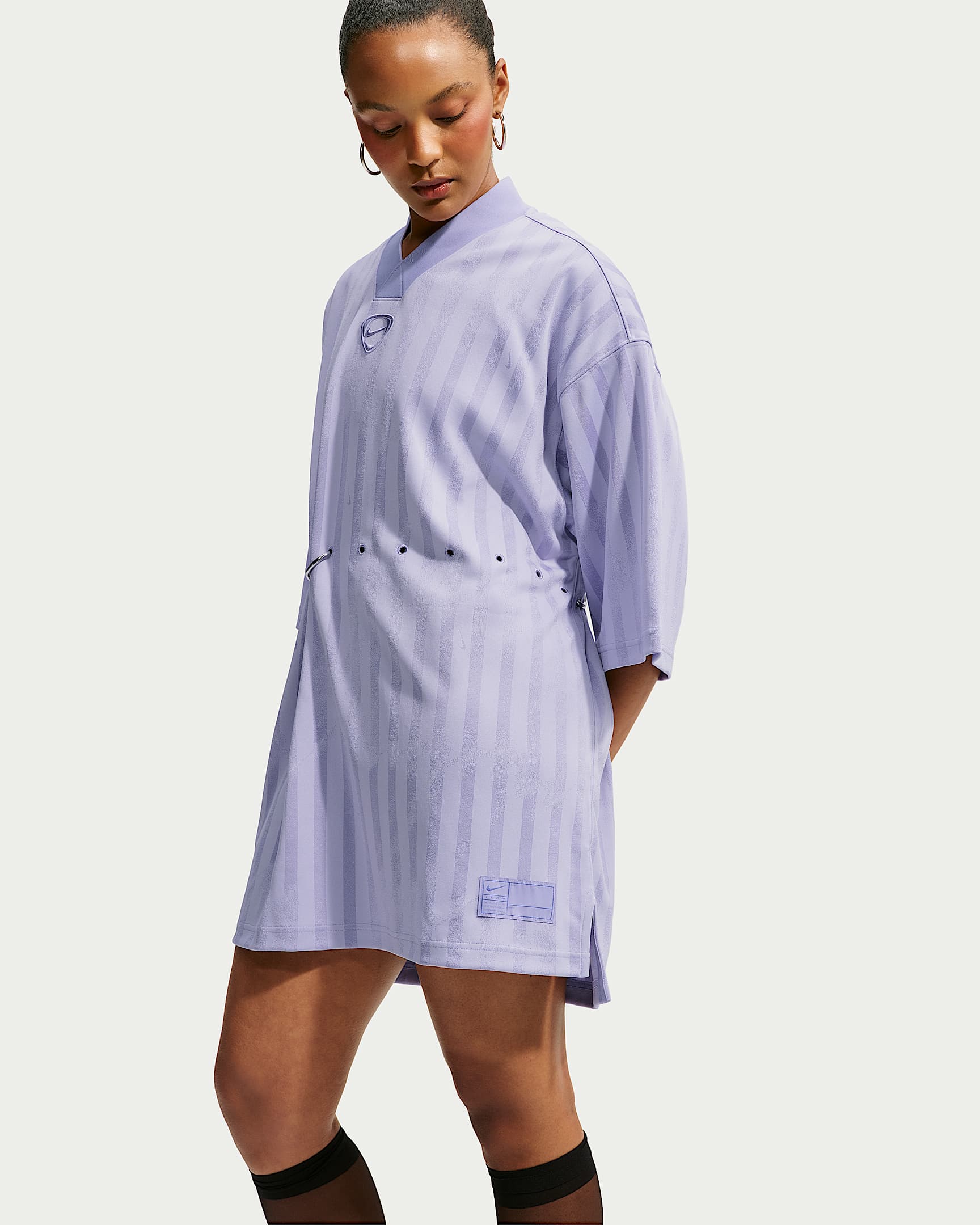 Nike Runway Women's T-Shirt Dress - Lilac Ice