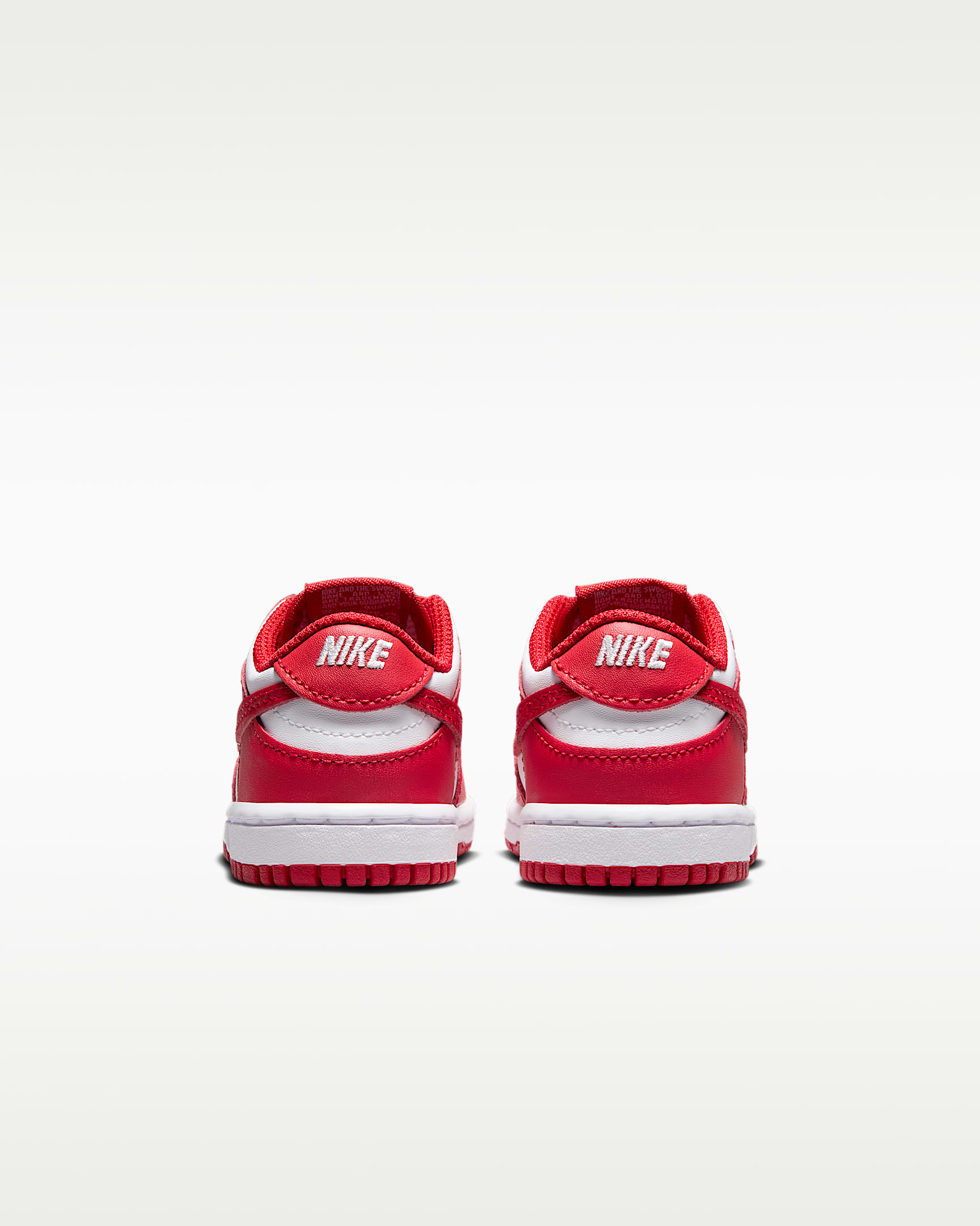 Nike Dunk Low Baby/Toddler Shoes - White/Red/University Red