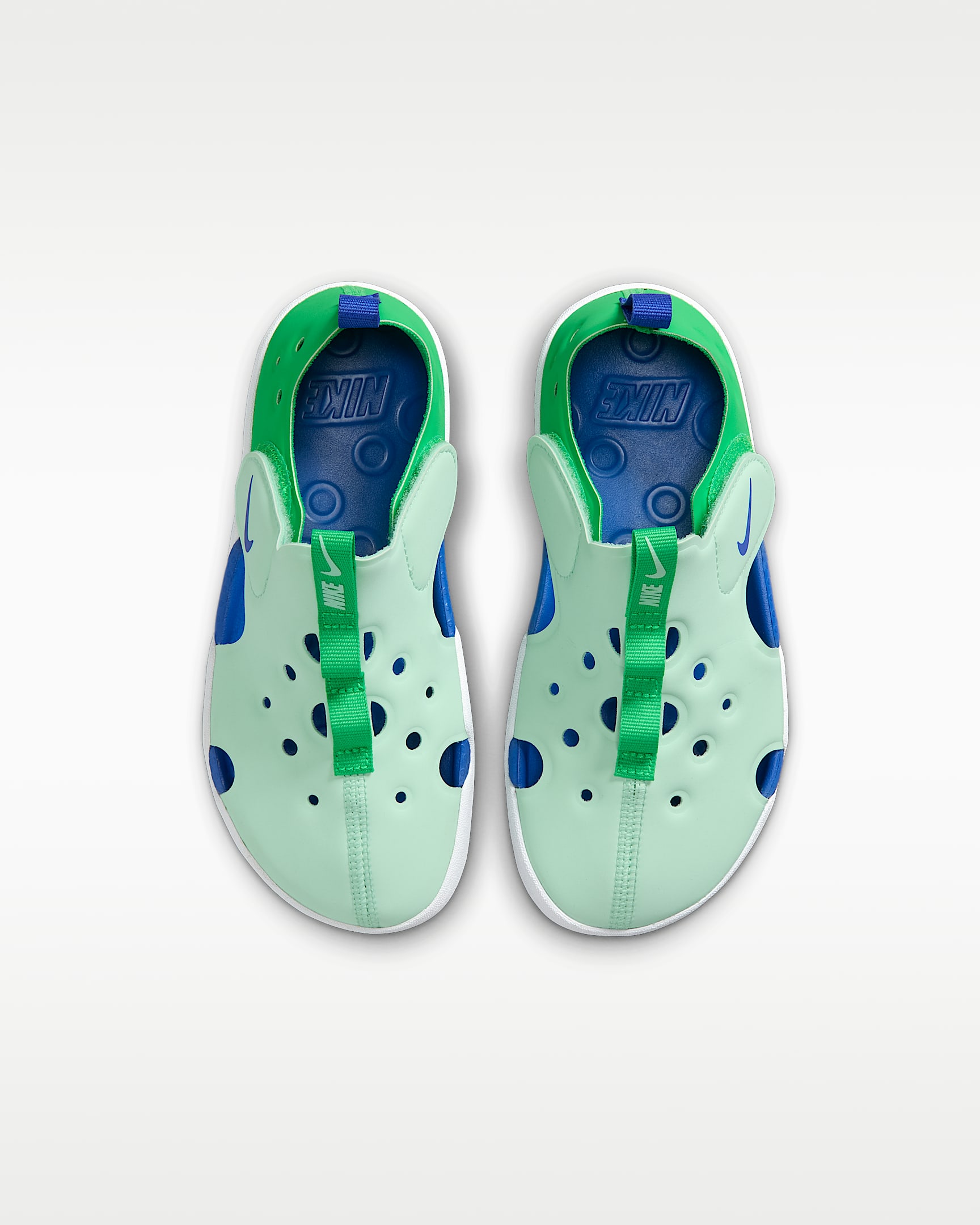 Nike Sunray Protect 4 Younger Kids' Sandals - Arctic Green/Green Spark/White/Racer Blue