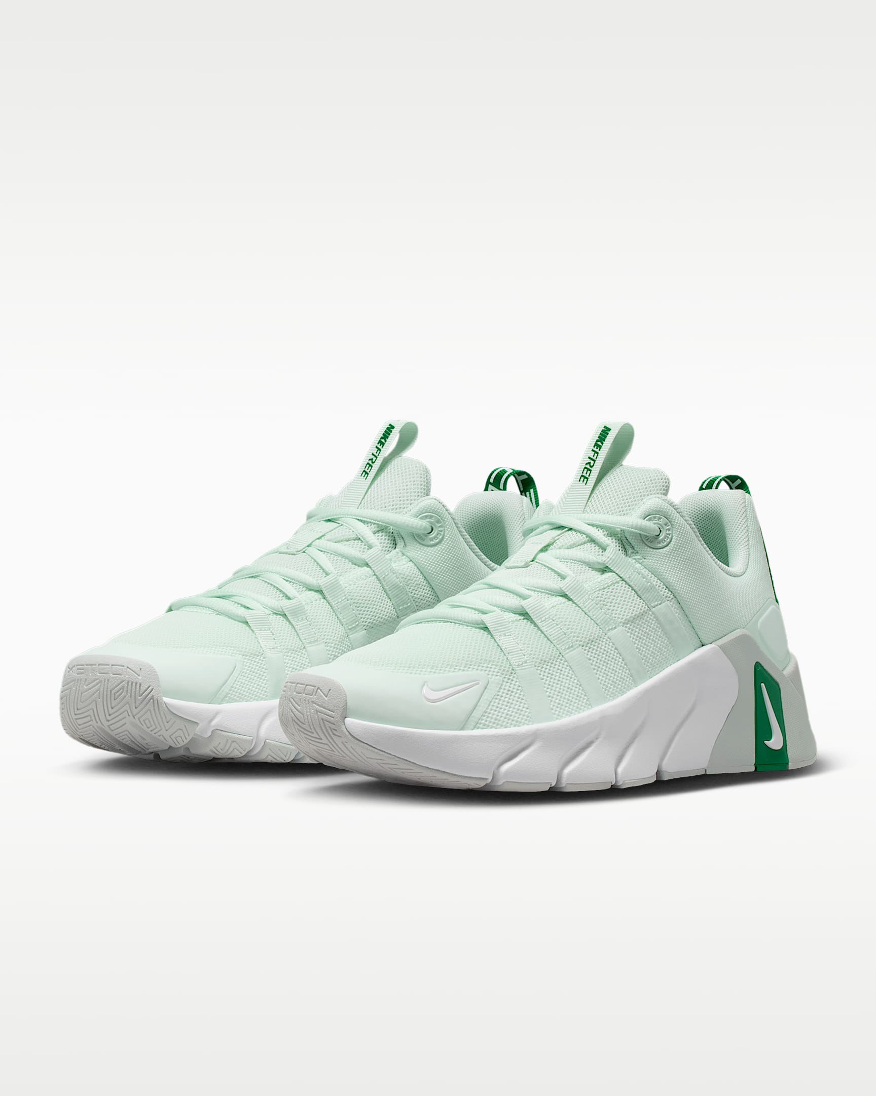 Nike Free Metcon 7 Trainingsschuhe (Damen) - Barely Green/Malachite/Light Silver/Weiß