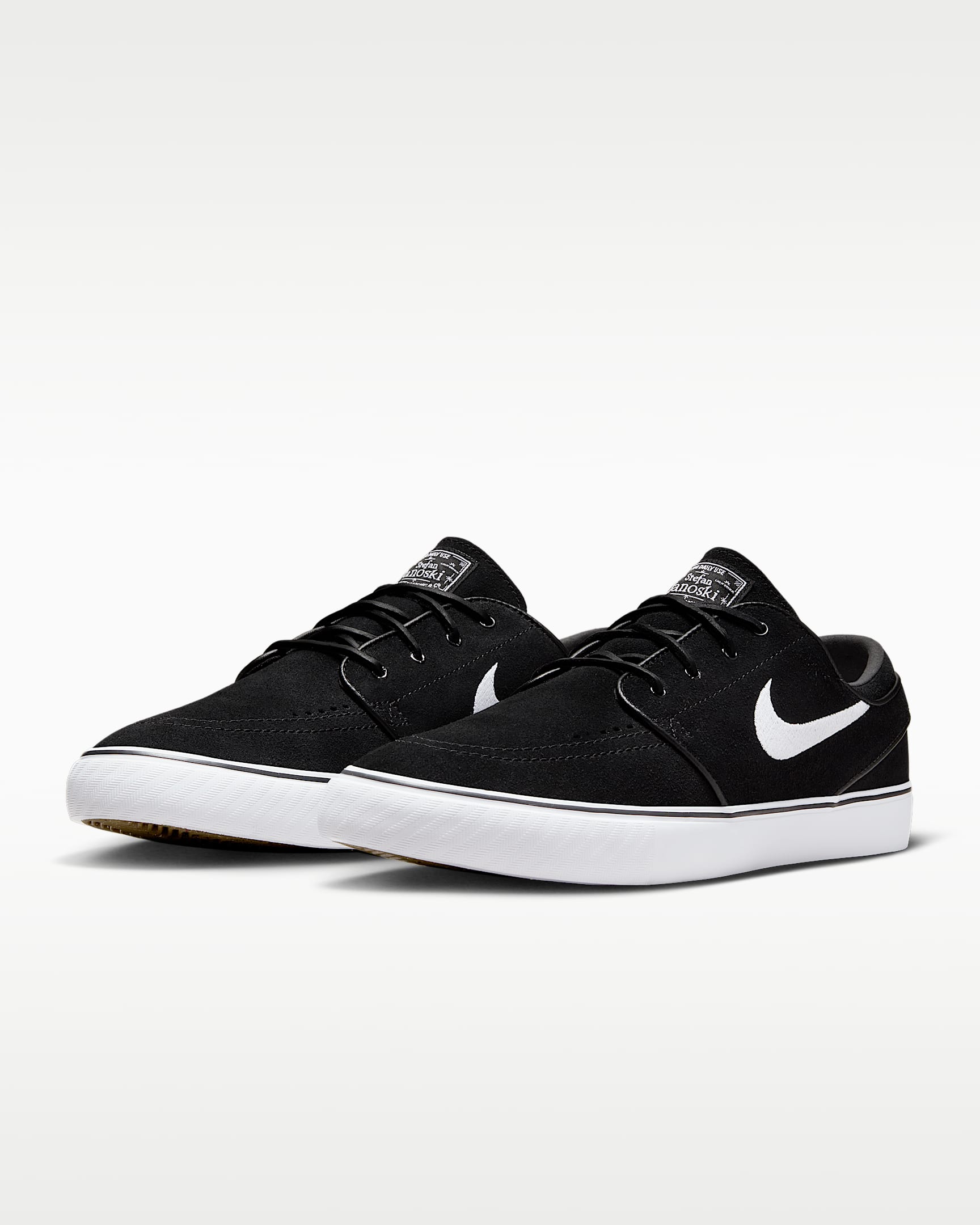 Buty do skateboardingu Nike SB Zoom Janoski OG+ - Czerń/Czerń/Biel/Biel