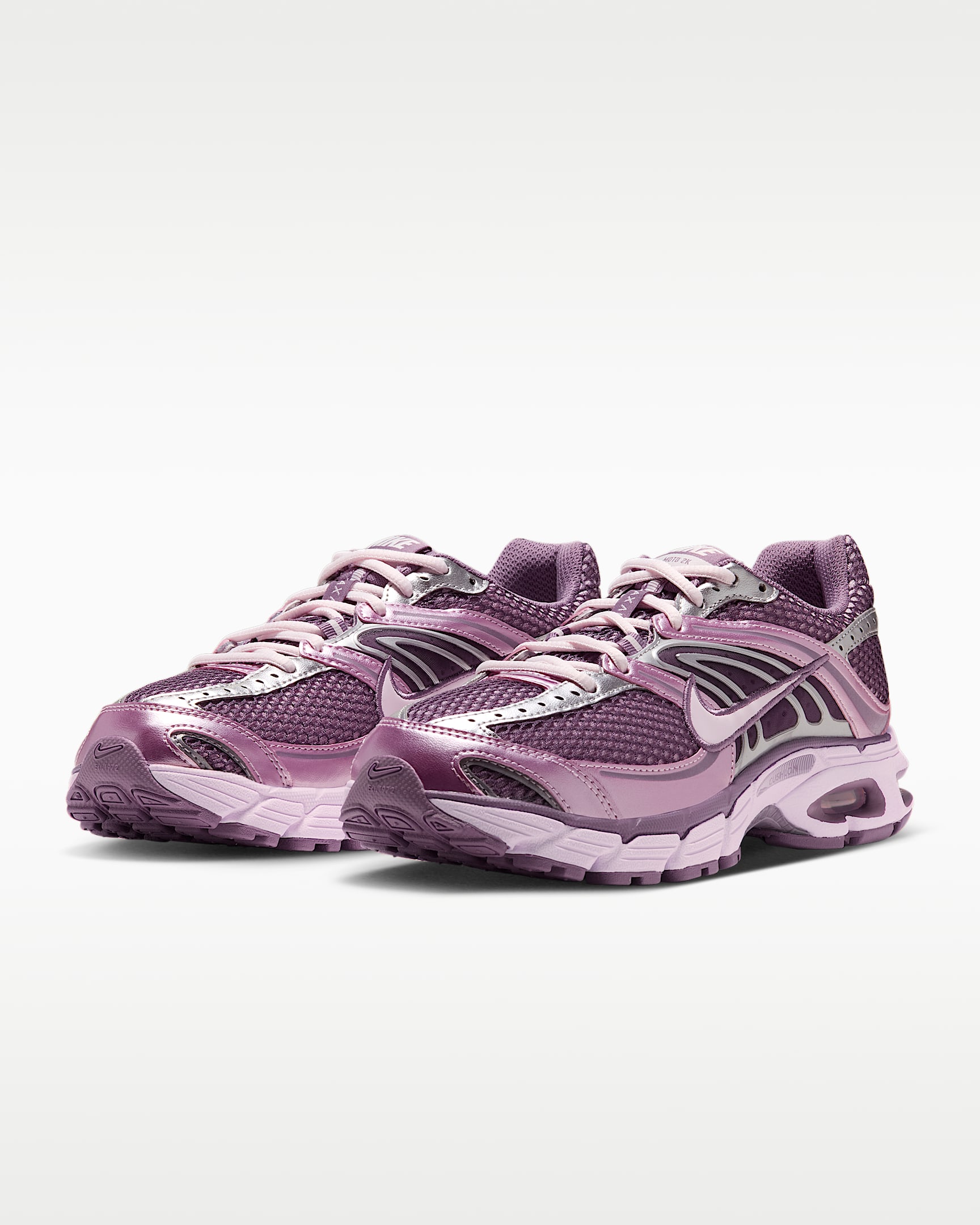 Chaussure avec détails réfléchissants Nike Air Max Moto 2K pour femme - Pink Foam/Violet Dust/Metallic Silver/Pearl Pink