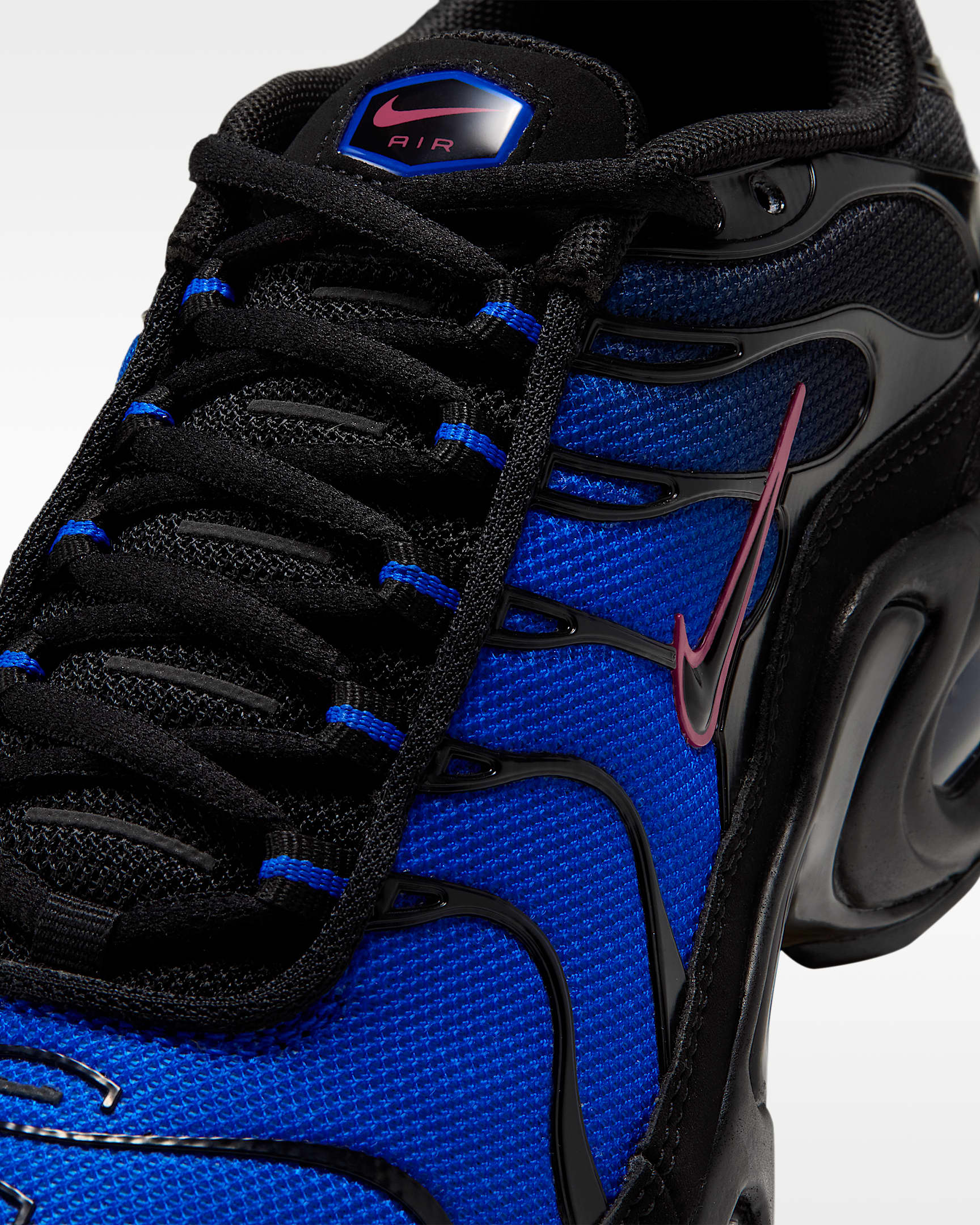 Nike Air Max Plus 大童鞋款 - Racer Blue/Fusion Red/黑色