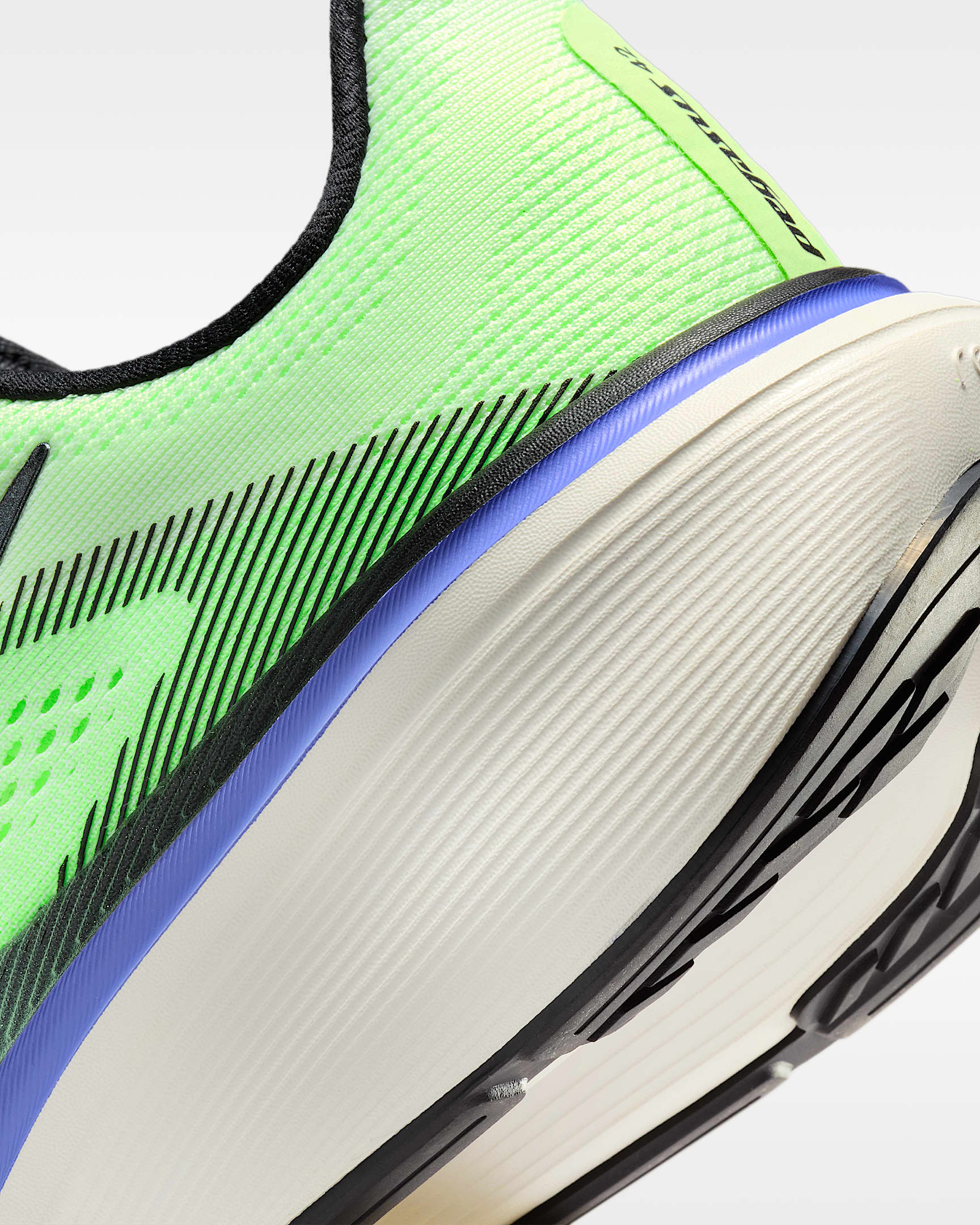 Chaussure de running sur route Nike Pegasus 42 pour homme - Volt Tint/Sapphire/Lime Blast/Black Spruce