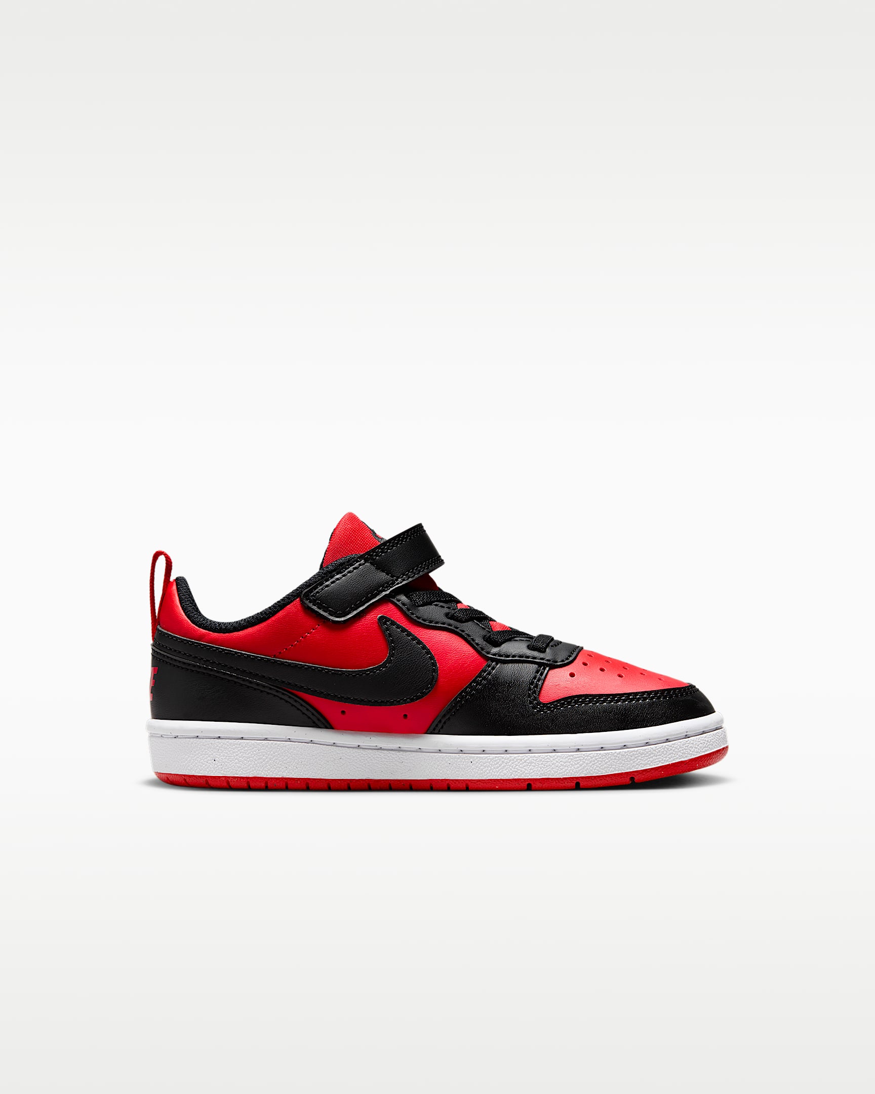 Nike Court Borough Low Recraft kleuterschoenen - University Red/Wit/Zwart