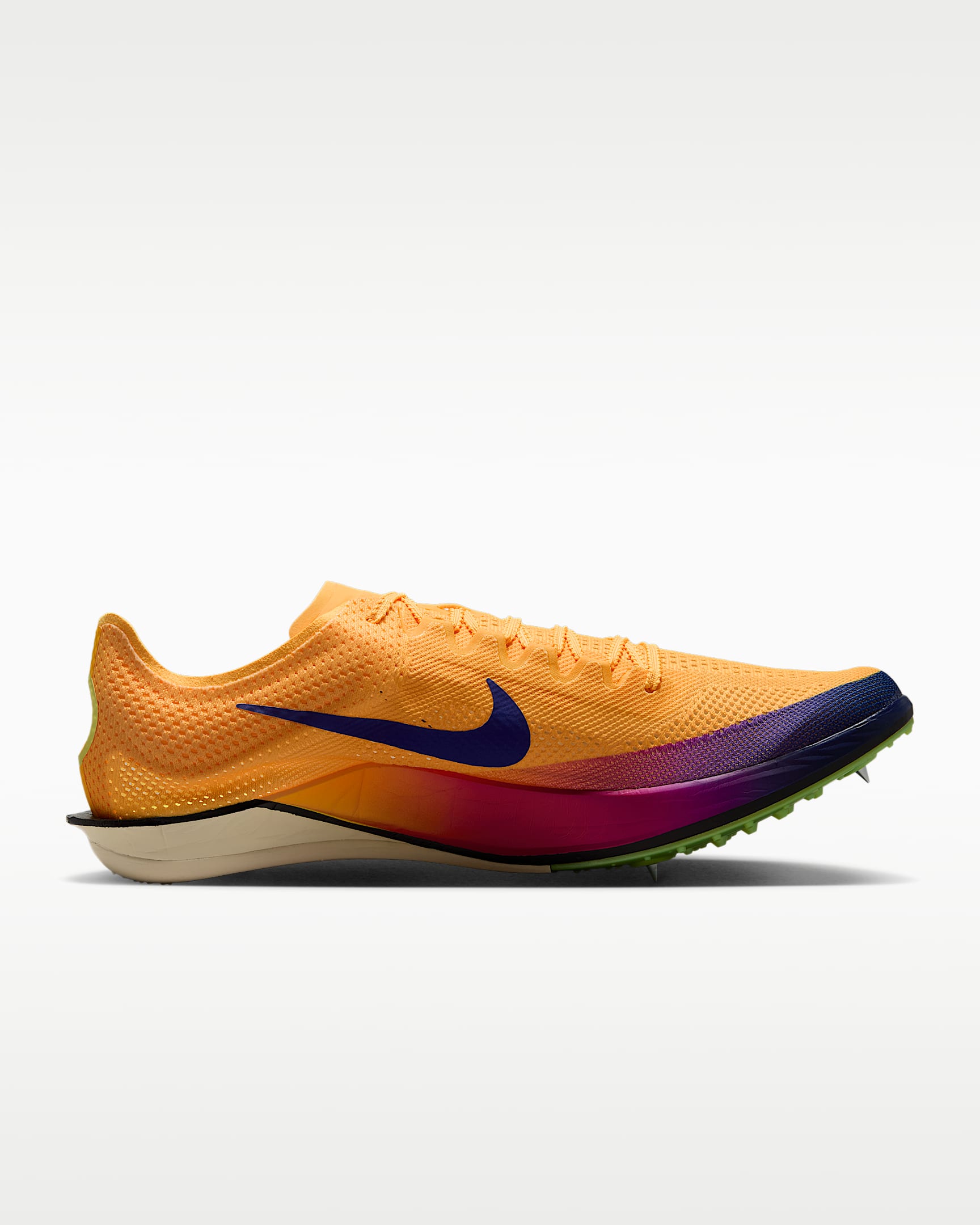 Nike Dragonfly 2 Elite 田徑長距離釘鞋 - Citron Pulse/Volt Ice/Laser Orange/Indigo Burst